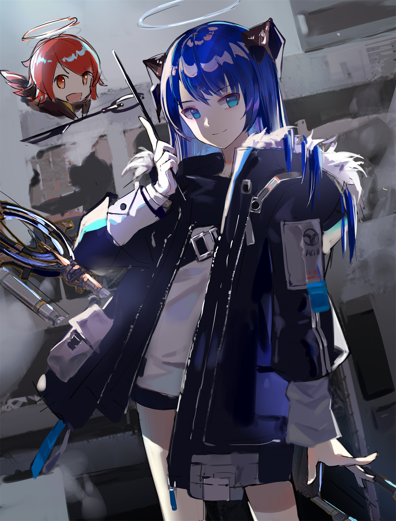 【插画美图】脸上总是挂着笑容的信使。 明日方舟 莫斯提马同人插画特辑 P站美图-第1张