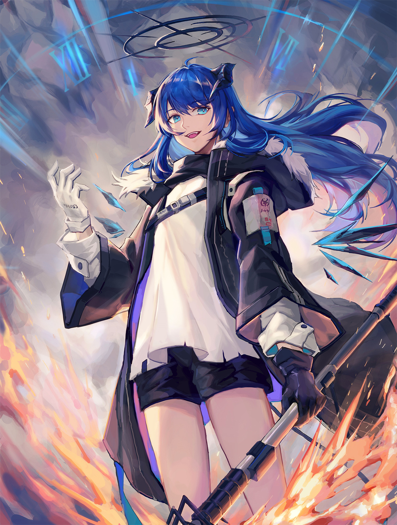【插画美图】脸上总是挂着笑容的信使。 明日方舟 莫斯提马同人插画特辑 P站美图-第3张