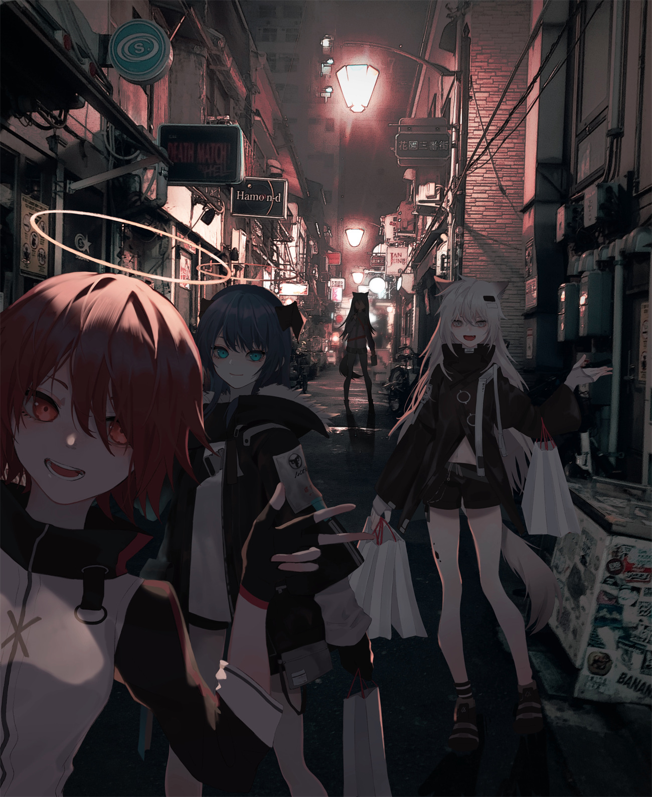 【插画美图】脸上总是挂着笑容的信使。 明日方舟 莫斯提马同人插画特辑 P站美图-第5张