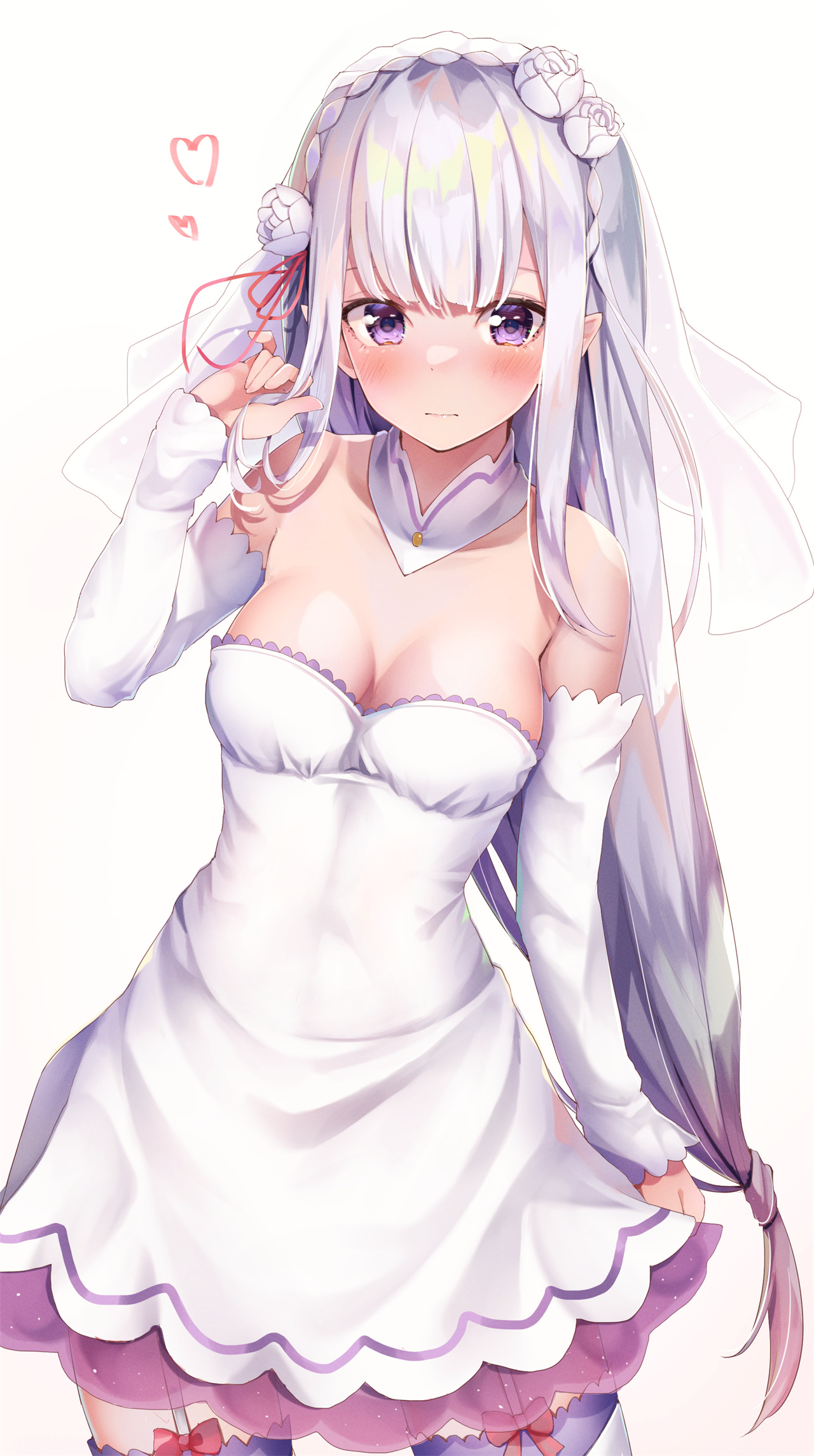 P站美图 插画 Re:从零开始的异世界生活  艾米莉娅@夕涙ウユ P站美图-第1张