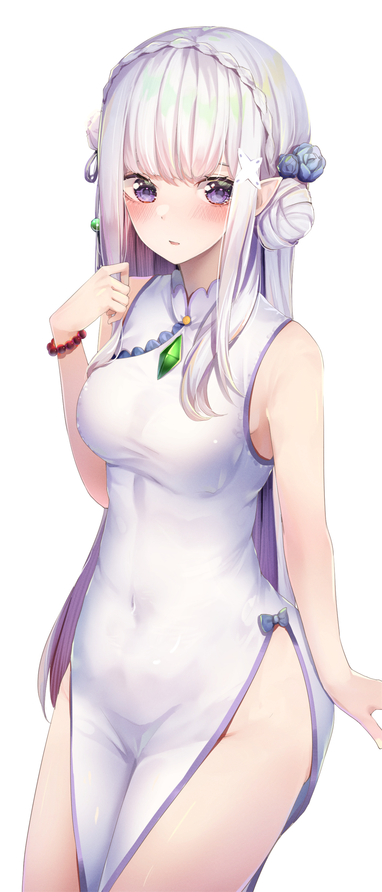 P站美图 插画 Re:从零开始的异世界生活  艾米莉娅@夕涙ウユ P站美图-第3张