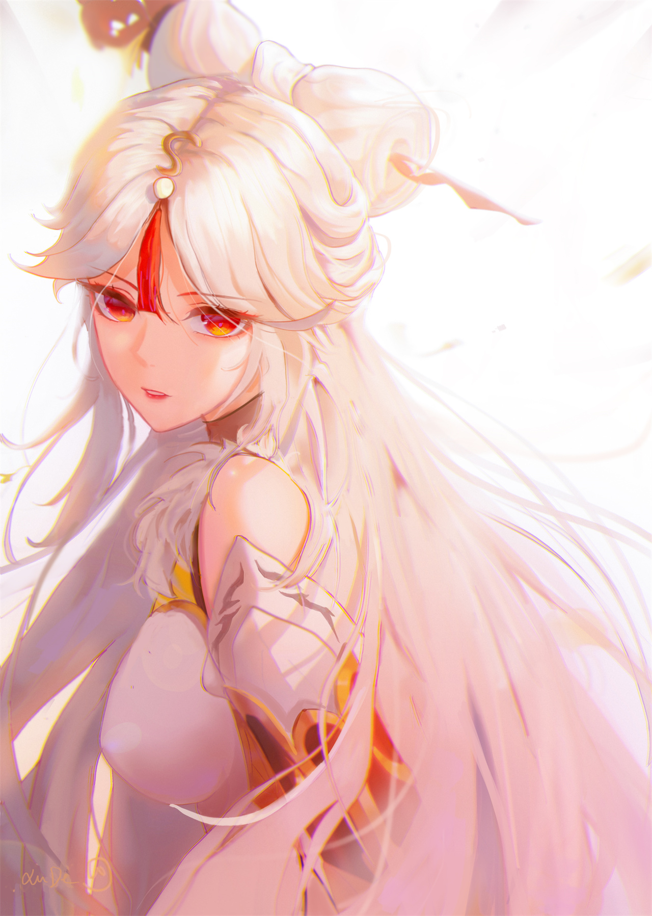 【插画美图】珍如宝钻，远如星幽。原神 凝光同人角色插画特辑 P站美图-第7张
