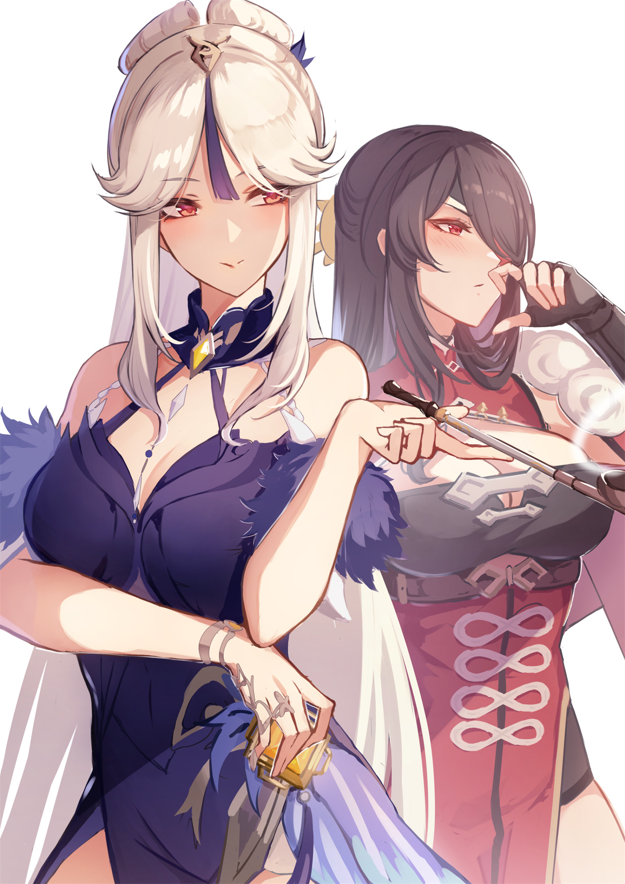 【插画美图】珍如宝钻，远如星幽。原神 凝光同人角色插画特辑 P站美图-第10张