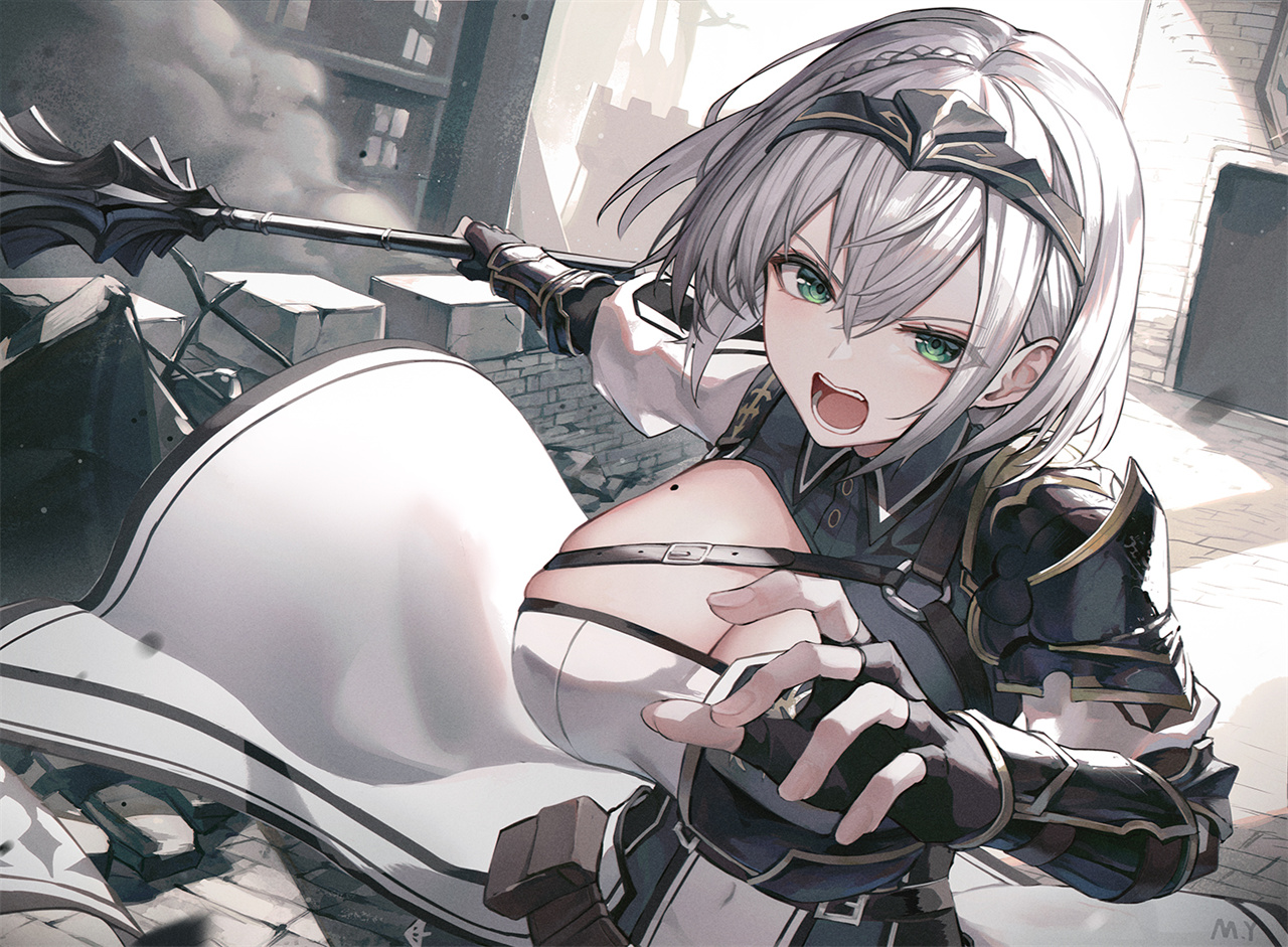 【插画美图】神奇的万能女仆诺艾尔 《原神》 诺艾尔同人角色插画特辑 P站美图-第1张