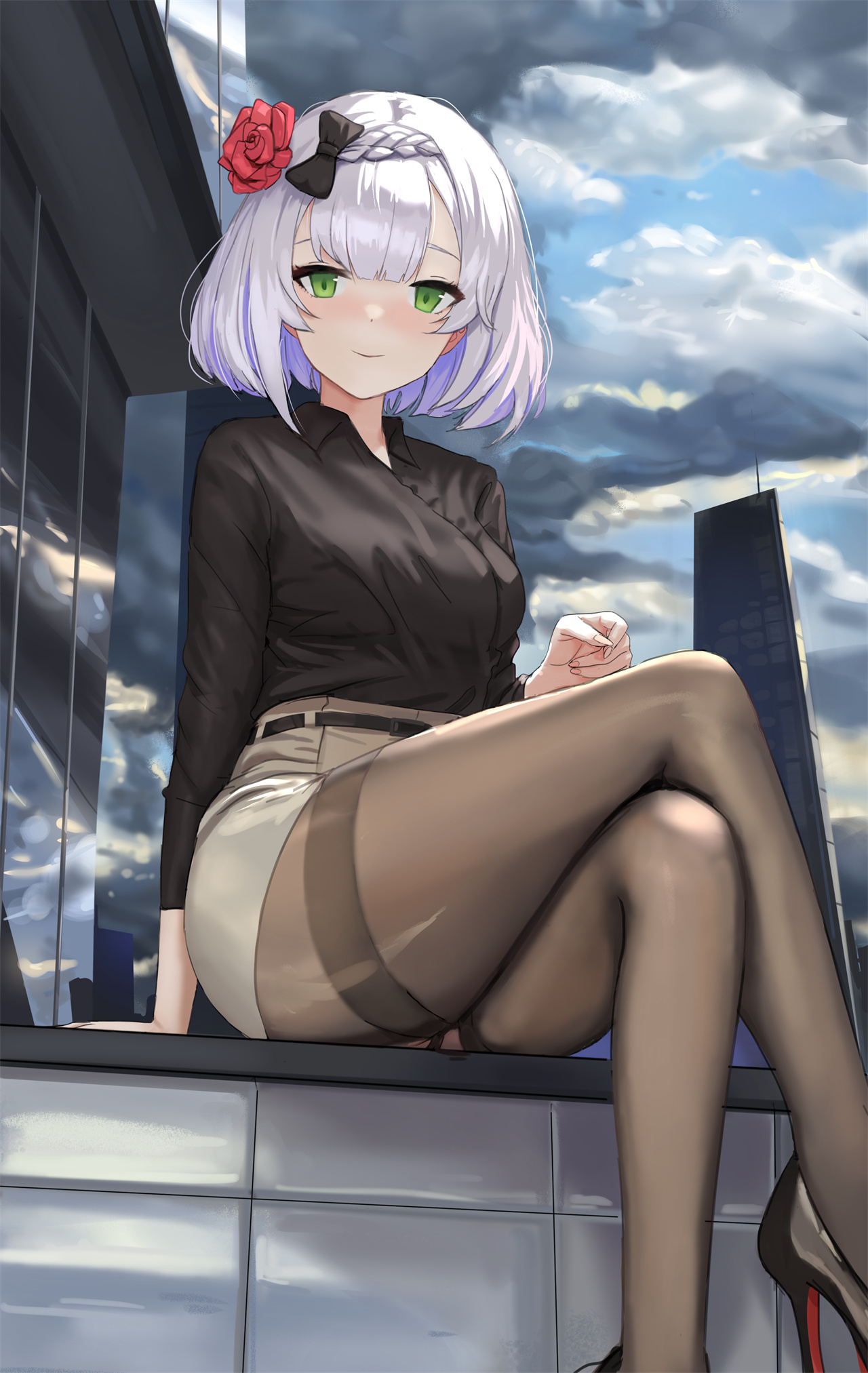 【插画美图】神奇的万能女仆诺艾尔 《原神》 诺艾尔同人角色插画特辑 P站美图-第3张