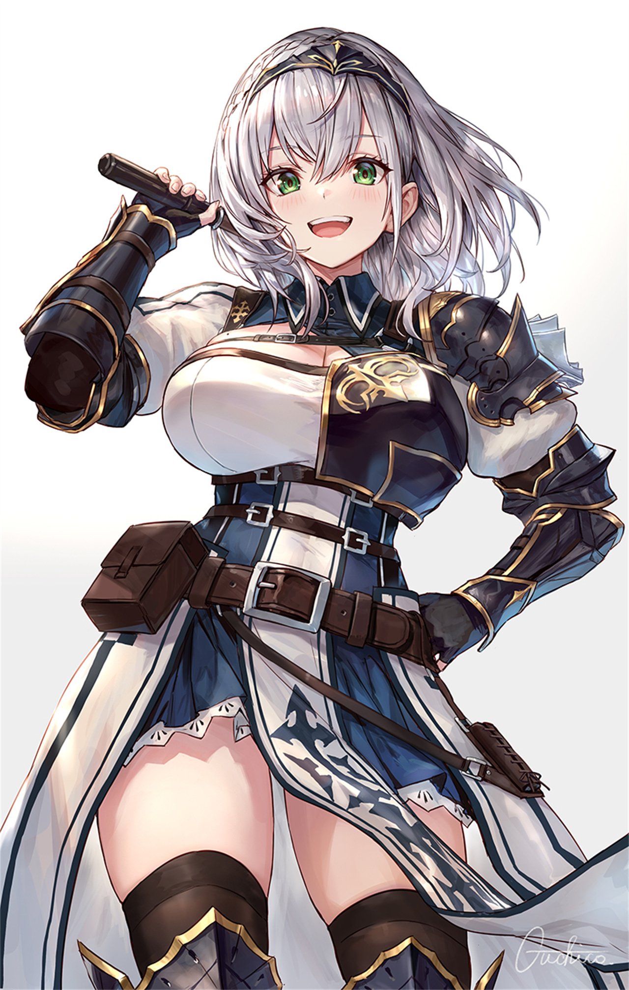 【插画美图】神奇的万能女仆诺艾尔 《原神》 诺艾尔同人角色插画特辑 P站美图-第5张