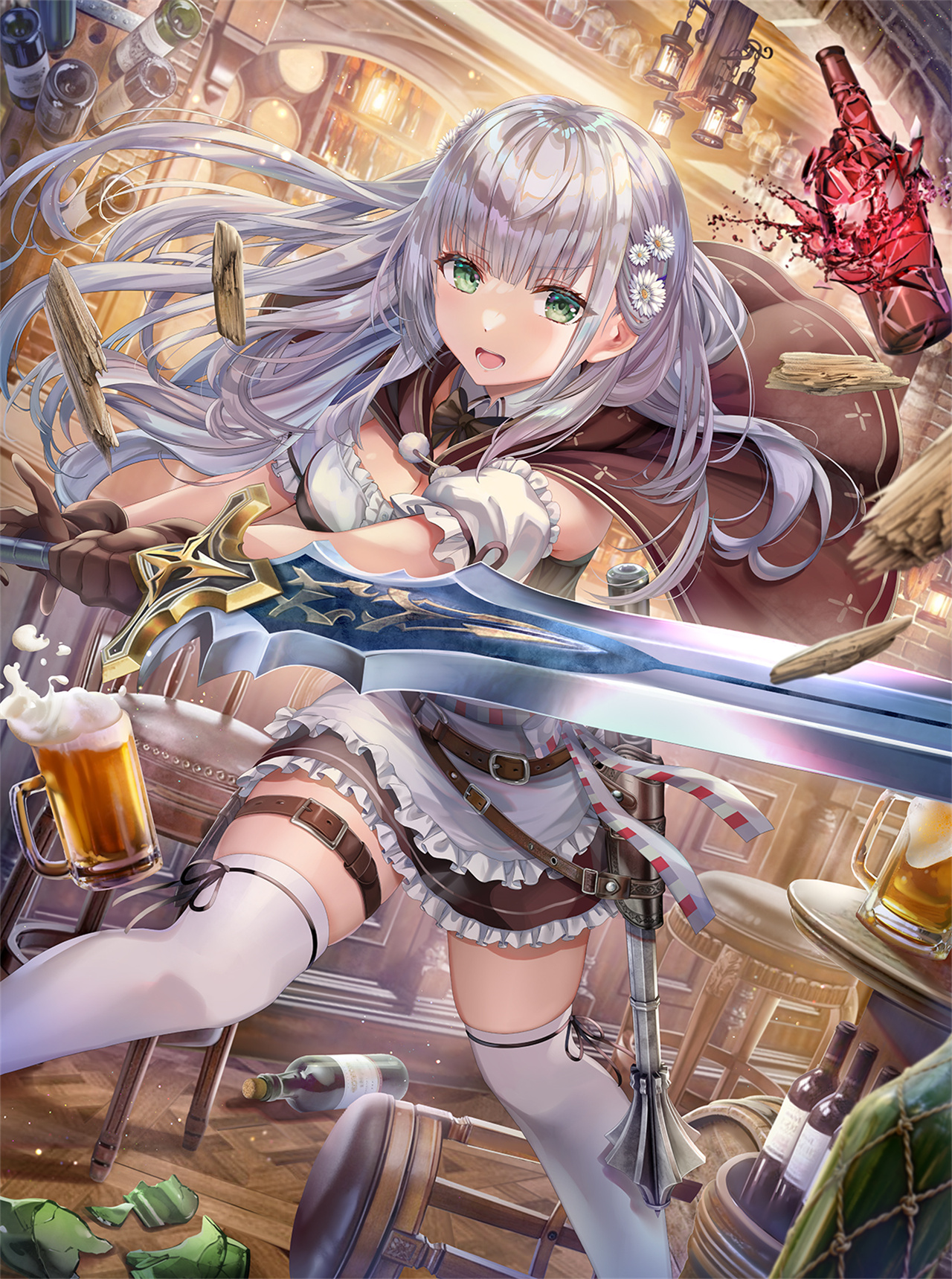 【插画美图】神奇的万能女仆诺艾尔 《原神》 诺艾尔同人角色插画特辑 P站美图-第16张
