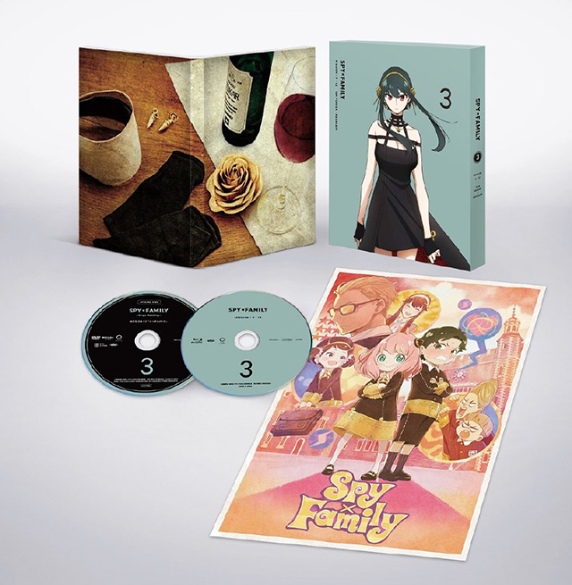 「间谍过家家」BD&DVD第三卷特典海报公布