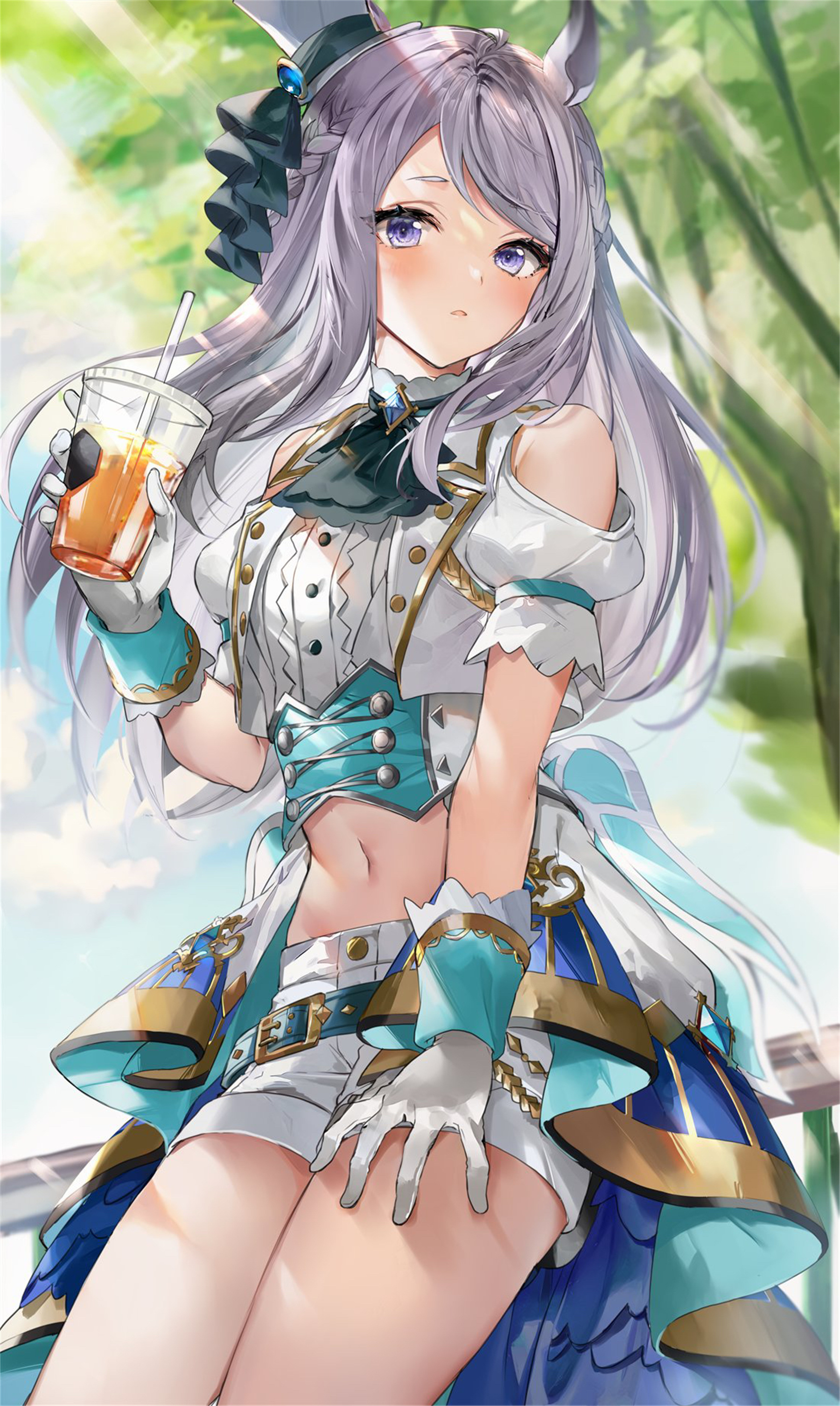 【插画美图】《赛马娘Pretty Derby》里见光钻 米浴 目白麦昆  重炮 北部玄驹 无声铃鹿特辑推荐 P站美图-第1张