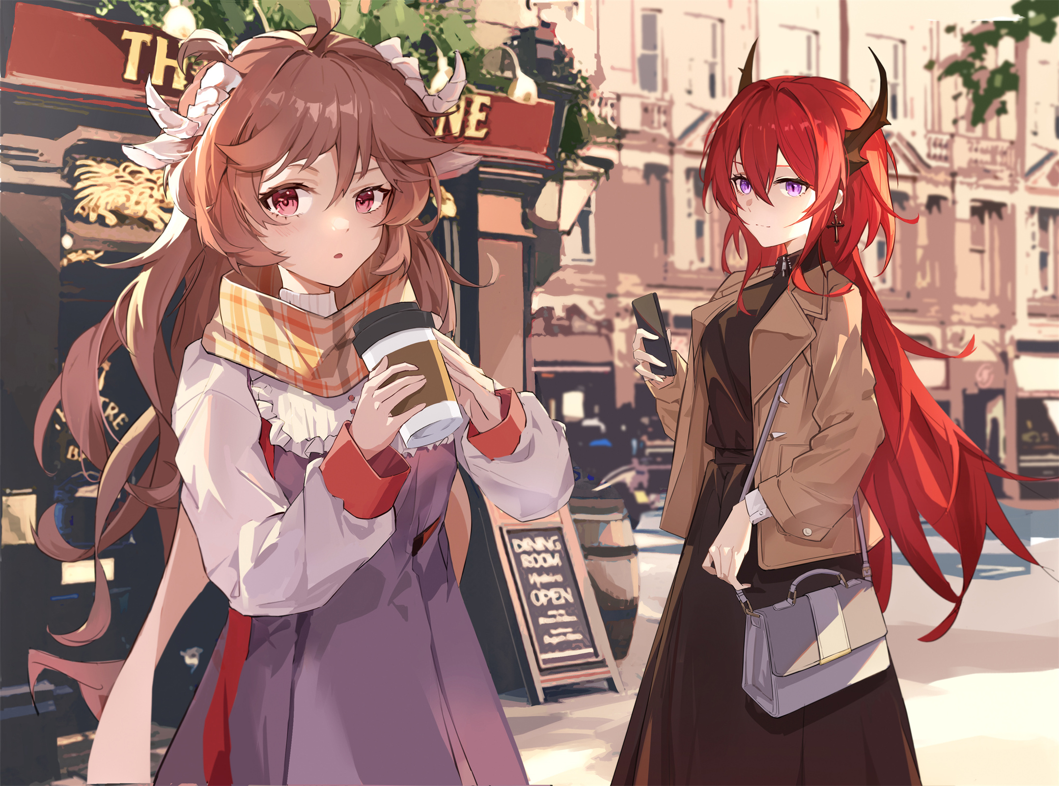 【美图插画】神秘的萨卡兹少女 明日方舟 史尔特尔同人插画特辑 P站美图-第1张