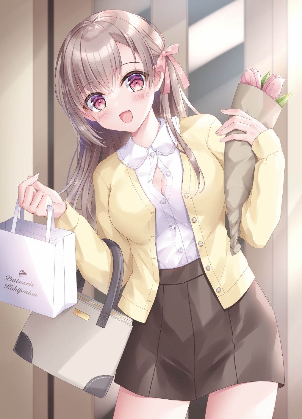 【P站画师】泳装少女 猫娘 画风细腻的日本小日向ほしみ插画师的作品 P站美图-第2张