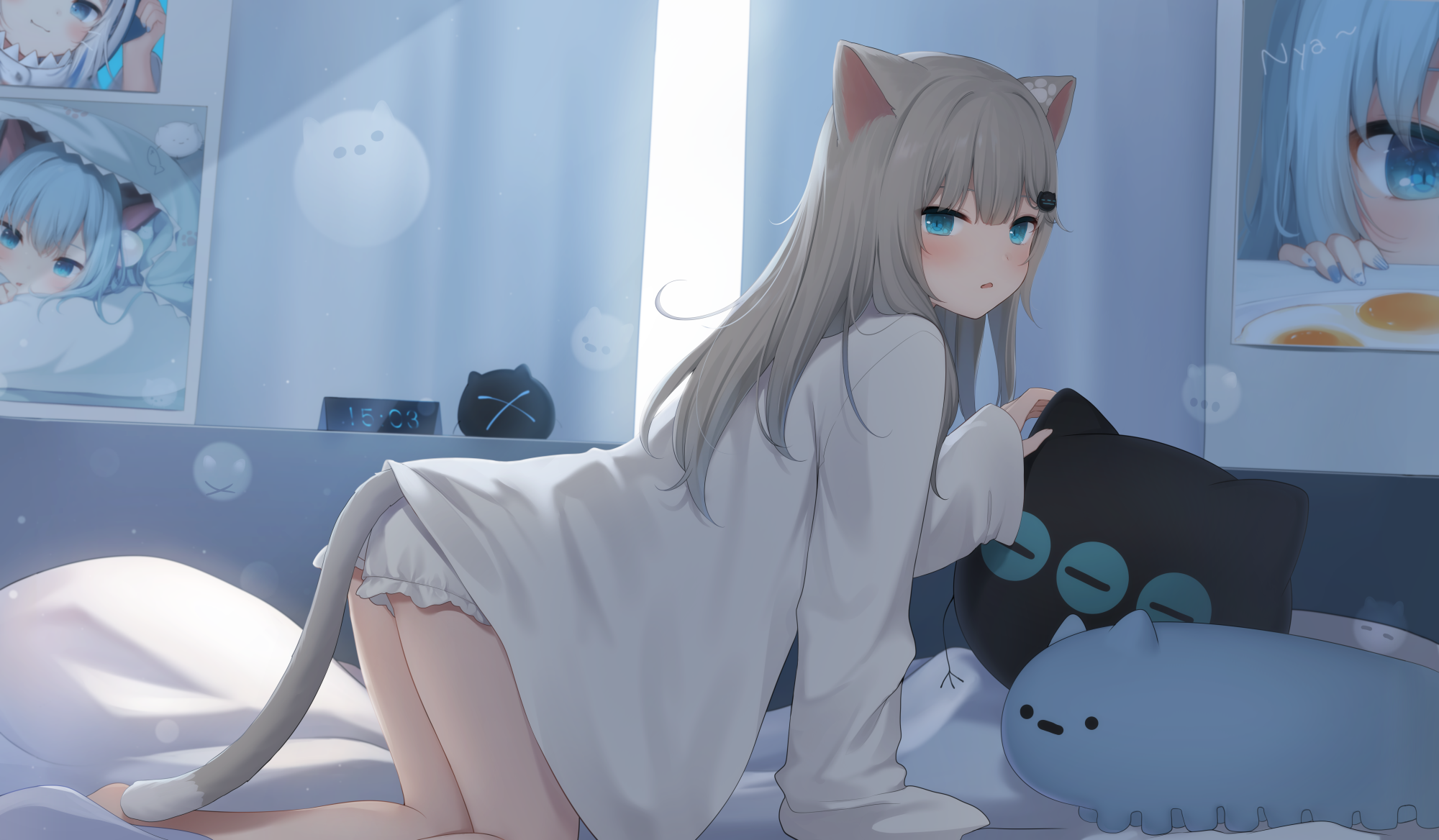 【插画美图】今天来的全是兽耳娘噢 喵喵插画特辑 P站美图-第4张