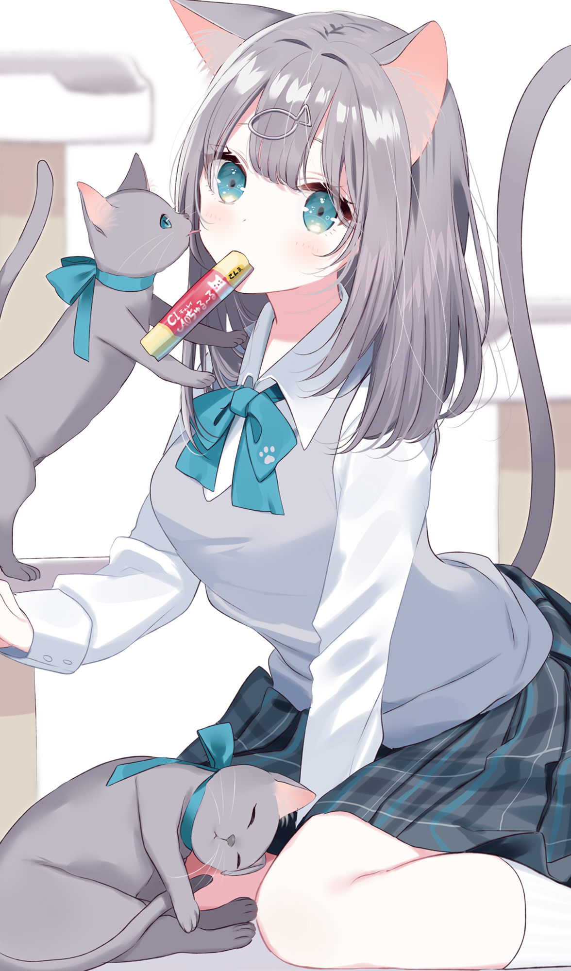 【插画美图】今天来的全是兽耳娘噢 喵喵插画特辑 P站美图-第13张