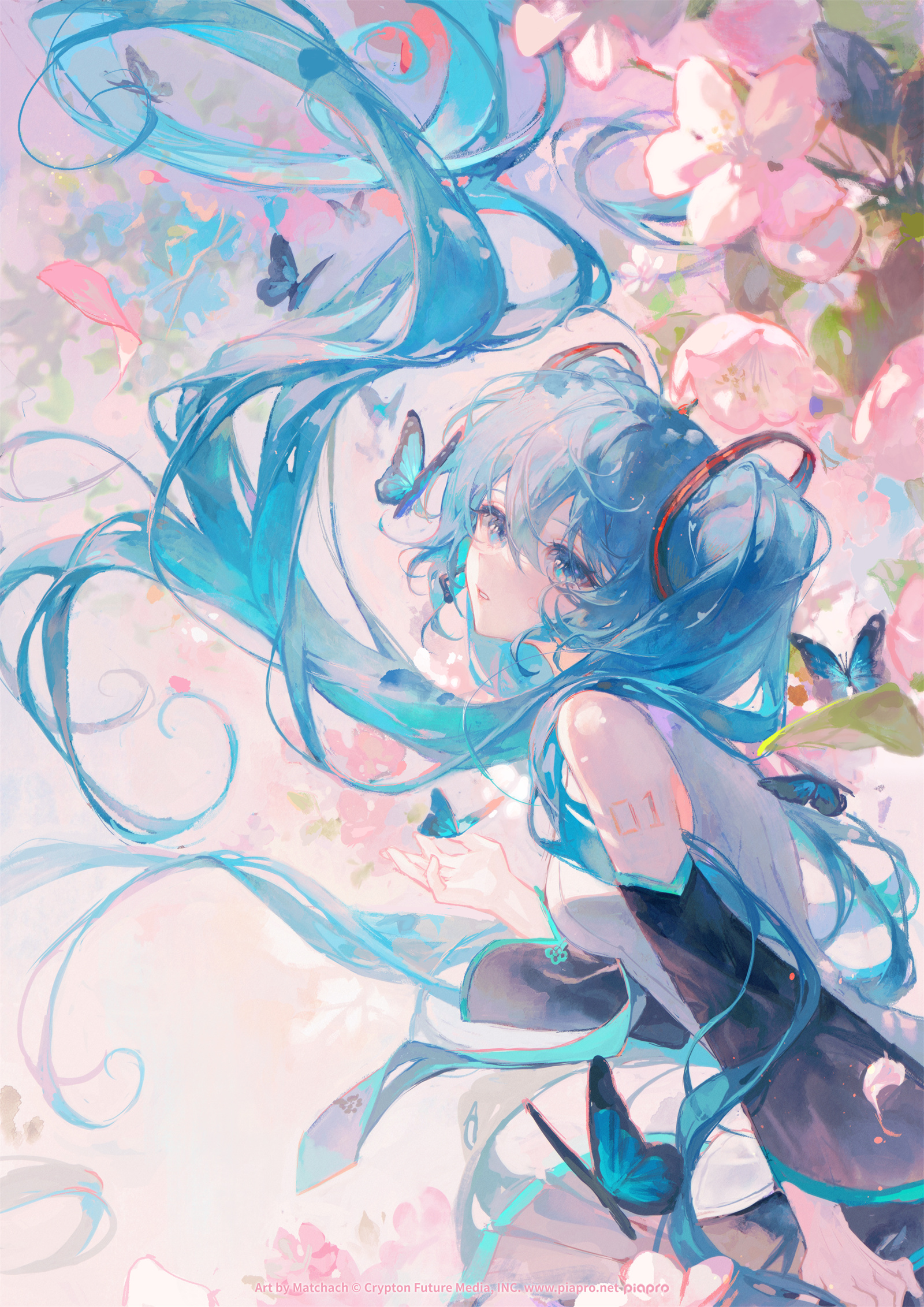 【P站插画推荐】虚拟歌手 初音未来 MIKU插画特辑 第二期 P站美图-第1张