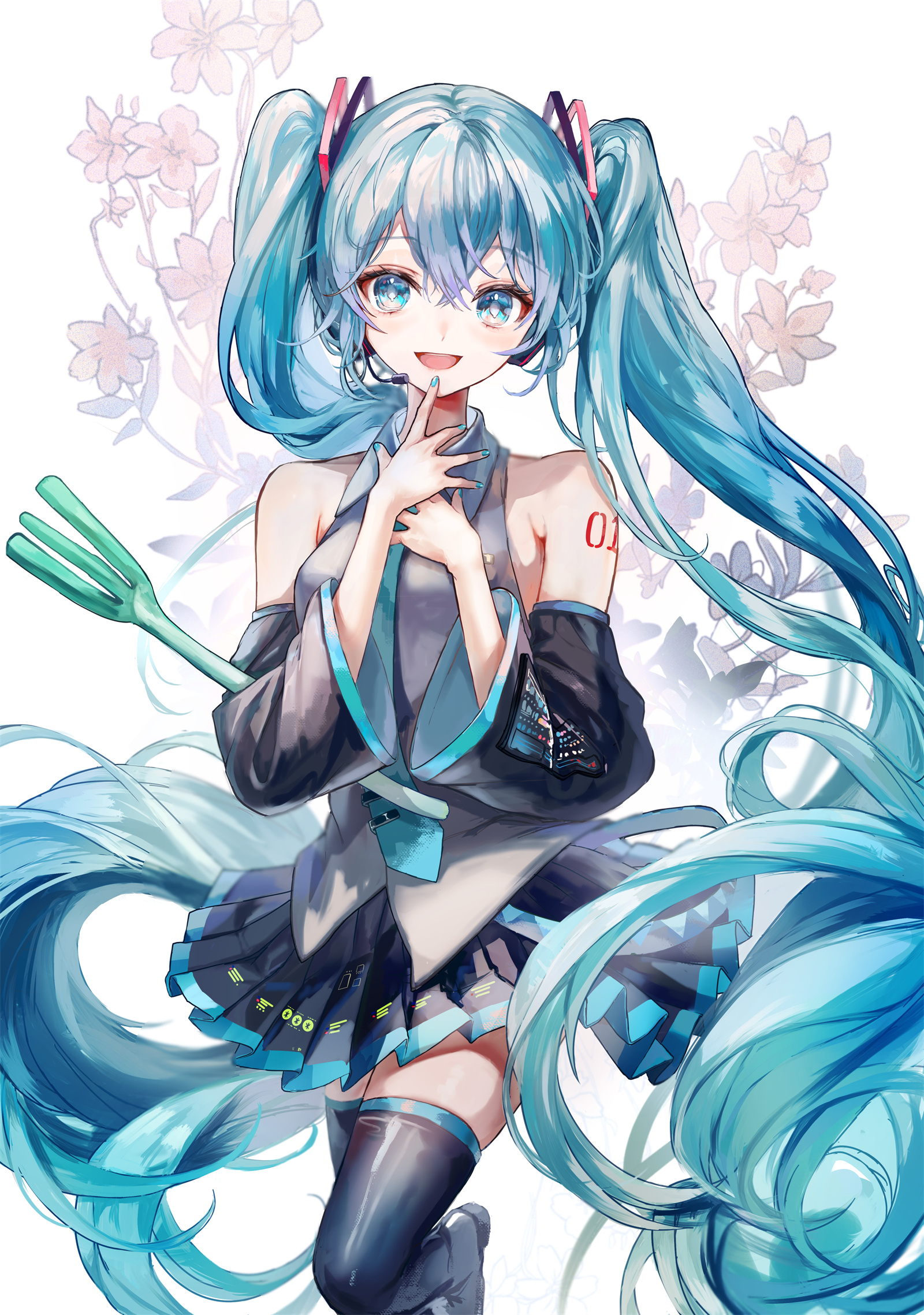 【P站插画推荐】虚拟歌手 初音未来 MIKU插画特辑 第二期 P站美图-第4张