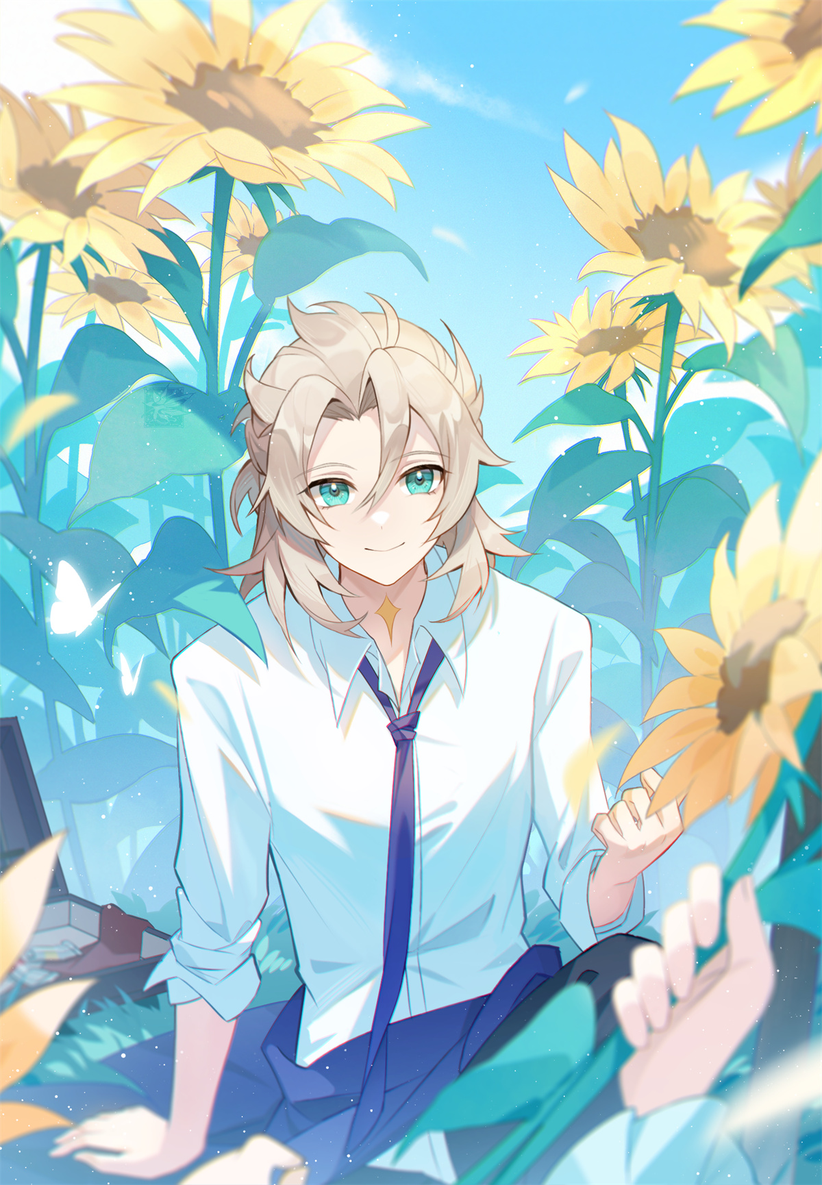 P站插画 君に星を、君に太陽を 阿贝多 原神@槭叶映泉 P站美图-第1张