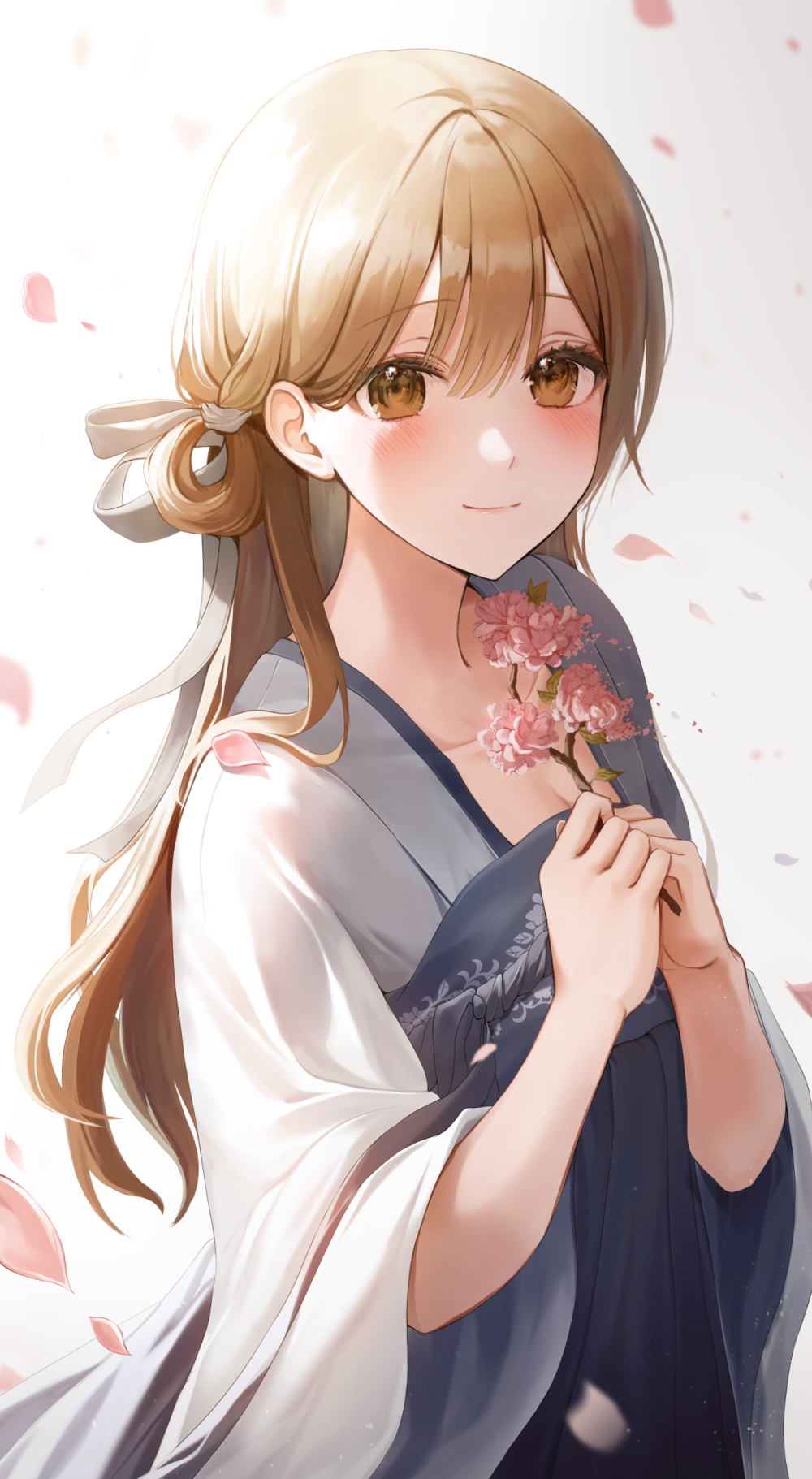 【插画美图】汉服胡桃和甘雨 布洛妮娅 初音未来 砂狼 今日美图插画集 P站美图-第8张