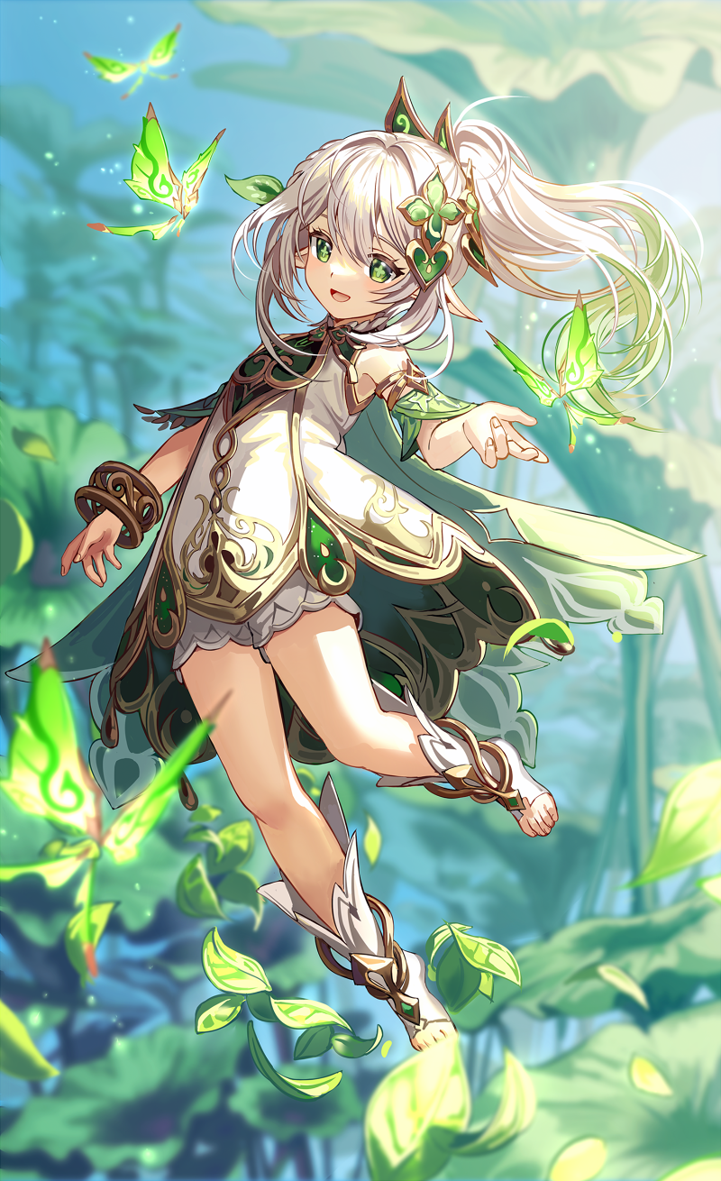 【插画美图】汉服胡桃和甘雨 布洛妮娅 初音未来 砂狼 今日美图插画集 P站美图-第11张