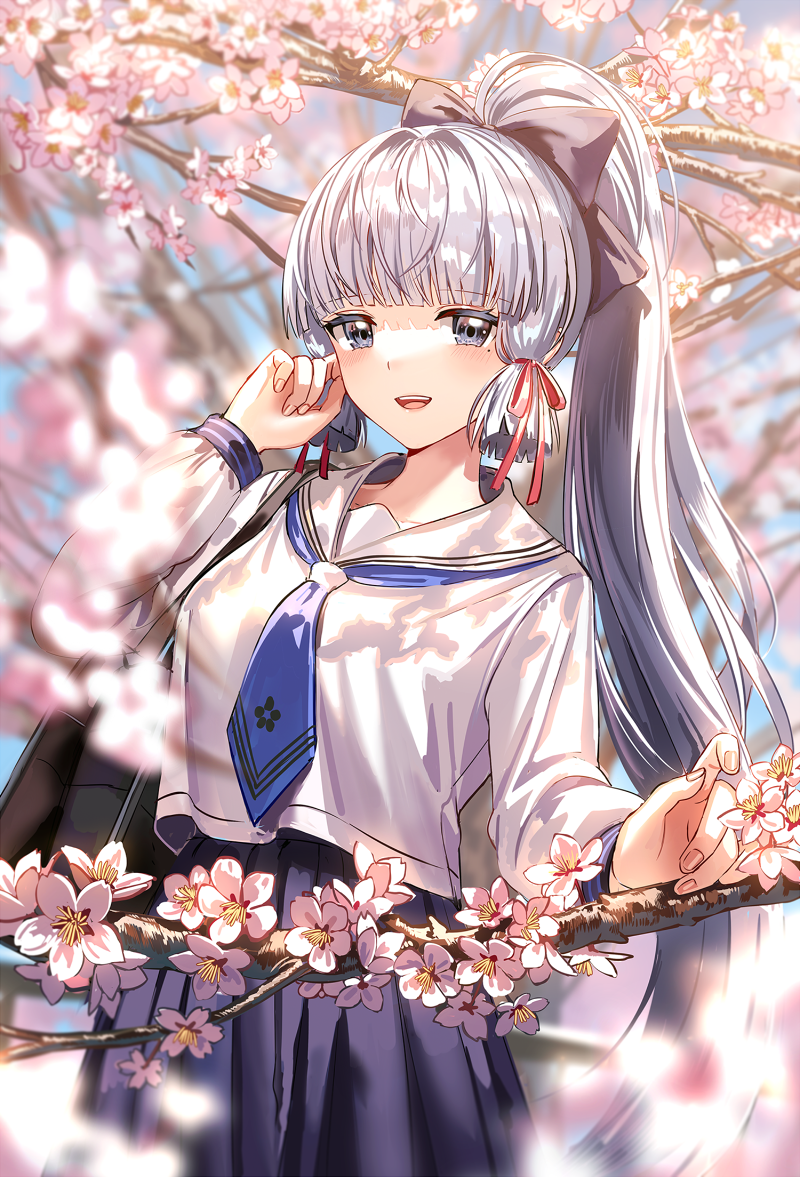 【插画美图】汉服胡桃和甘雨 布洛妮娅 初音未来 砂狼 今日美图插画集 P站美图-第12张