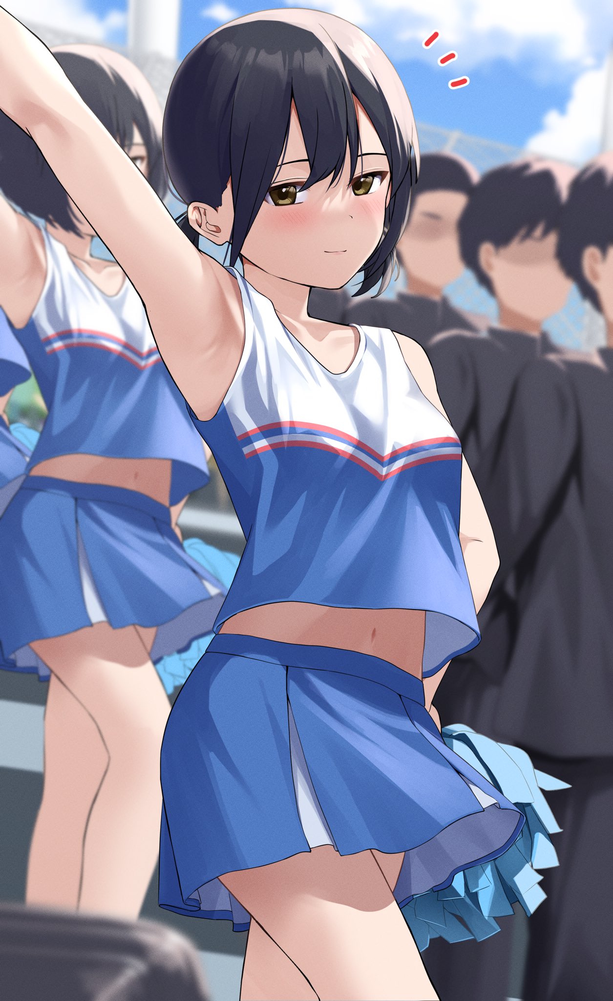 拉拉队长被相机拍到@nagio1222 插画-第2张