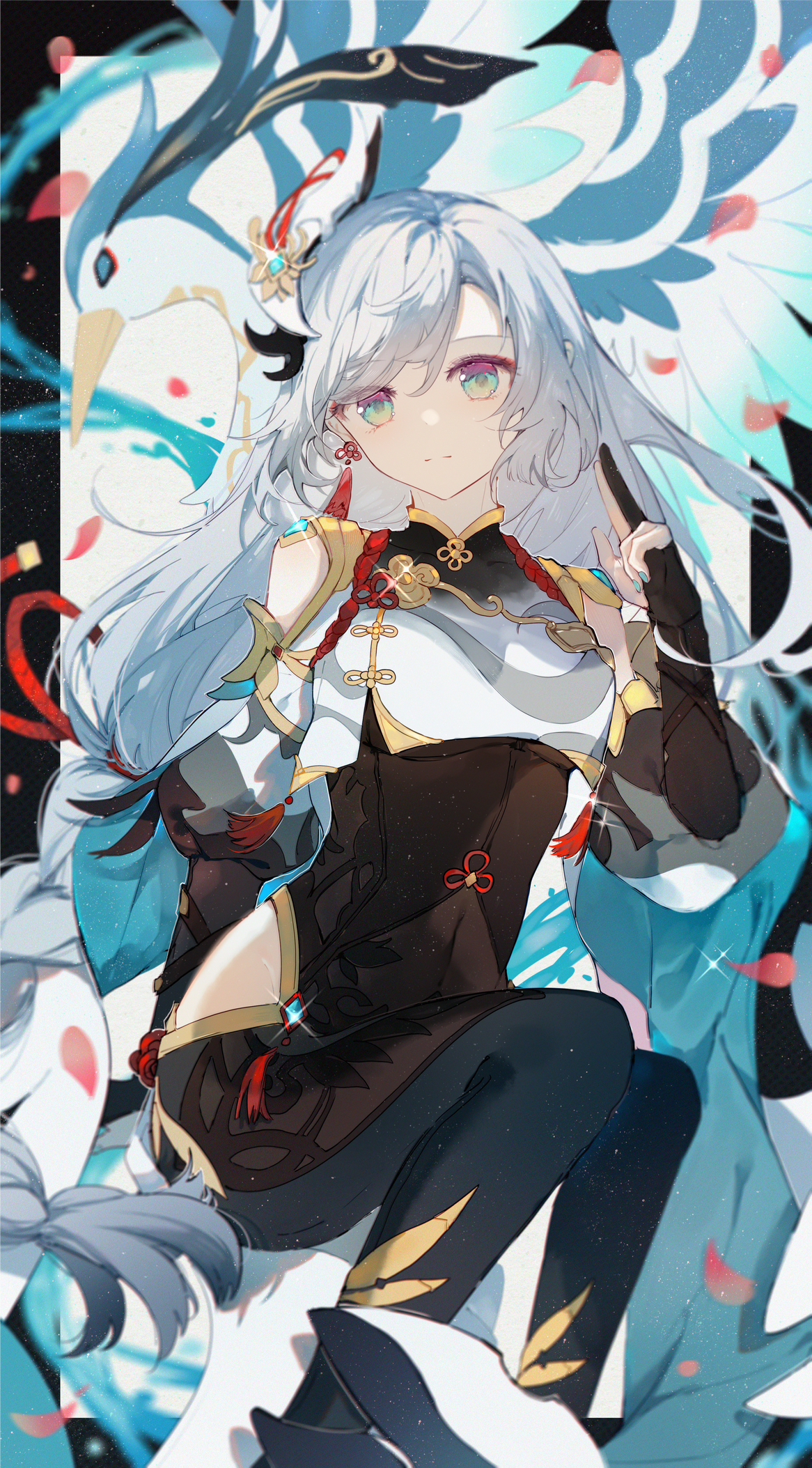 【P站画师】全是可爱的猫耳萌妹 中国美女画师千千結的插画作品 P站画师-第8张
