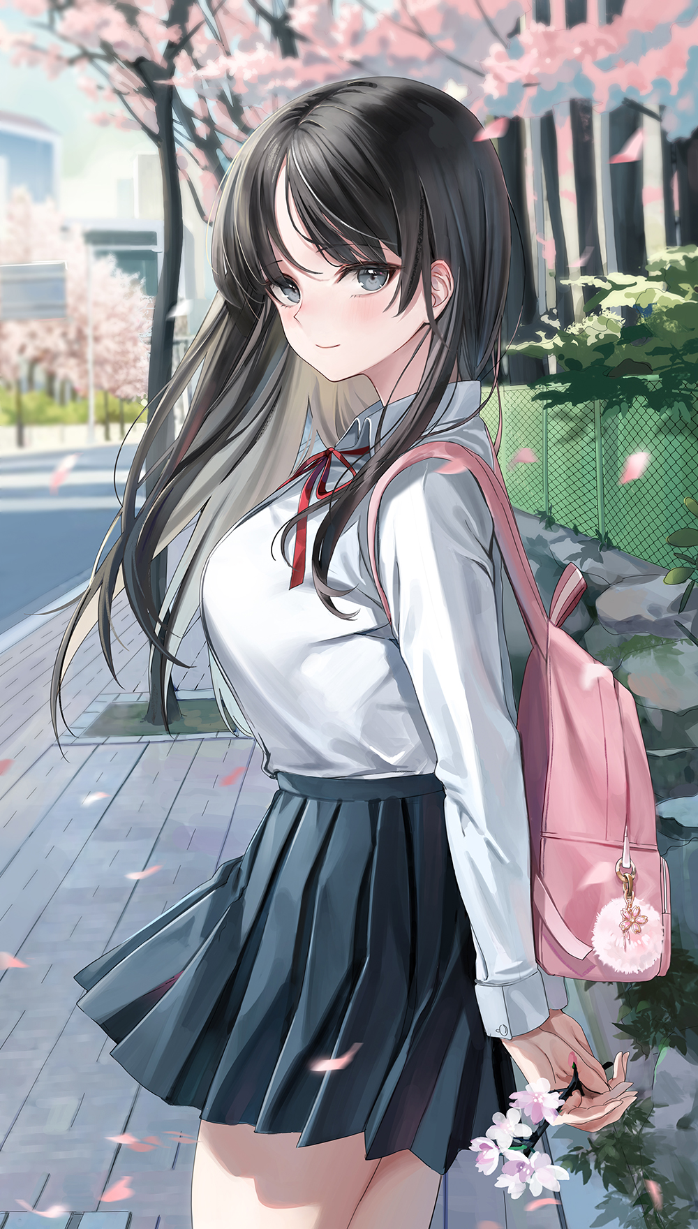 【P站画师】赛马娘 制服少女 女仆装日本插画师えみょ的作品推荐 P站画师-第2张