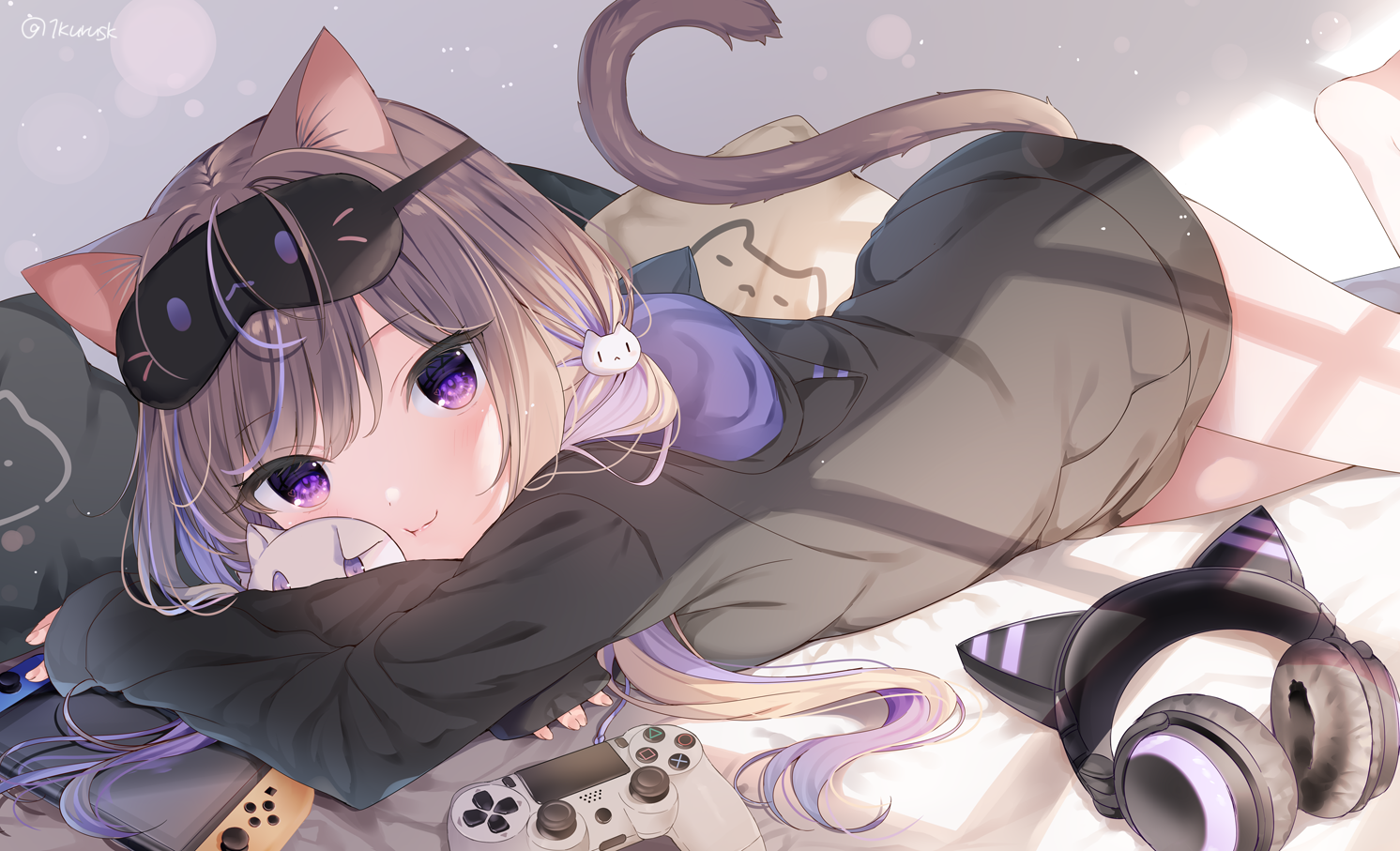【P站画师】什么兽耳猫耳萌妹一次性满足 日本插画师まふゆ的作品推荐 P站画师-第4张