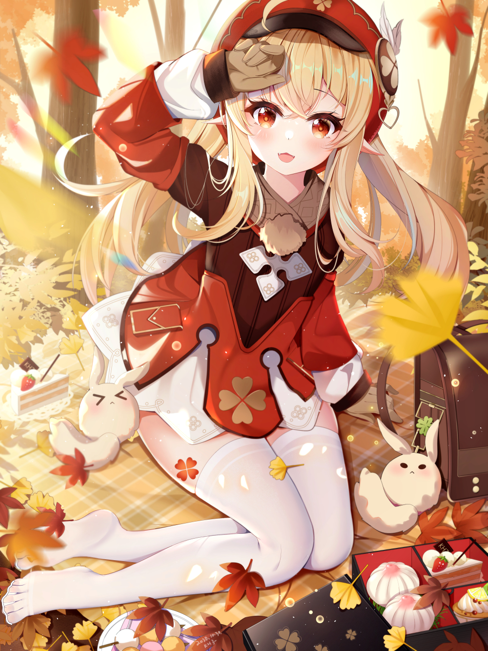 【插画美图】西风骑士团，火花骑士！原神 可莉同人角色插画推荐 P站美图-第1张