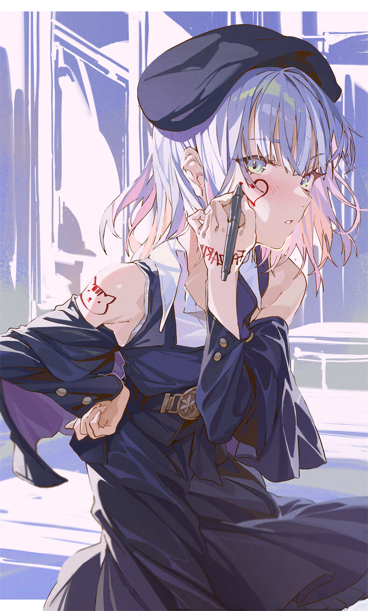 P站插画 Kanzarin 虚拟主播@HxxG / ホン P站美图-第1张
