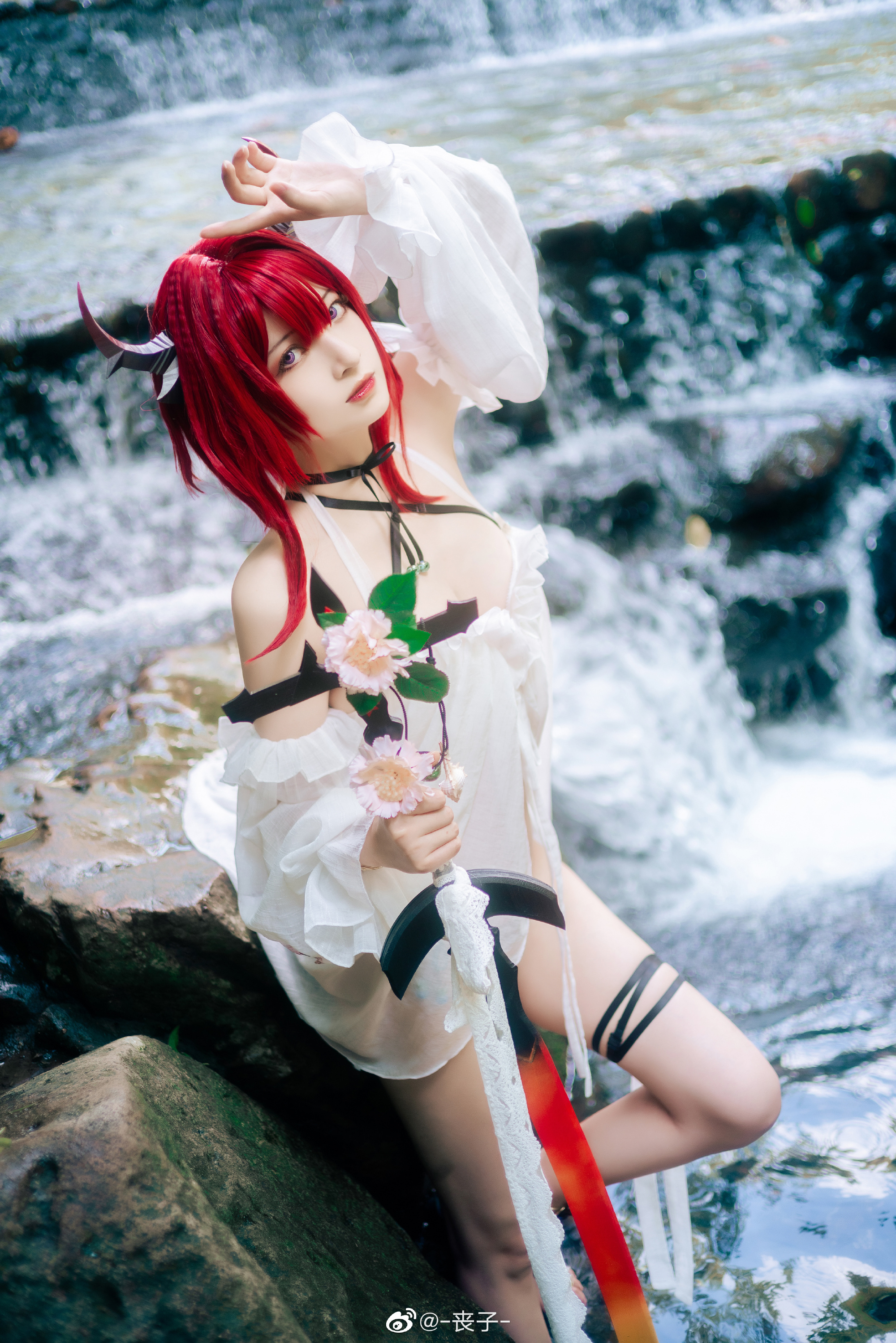 【COS】不要对我指手画脚。 明日方舟 史尔特尔@-丧子- COSPLAY-第7张