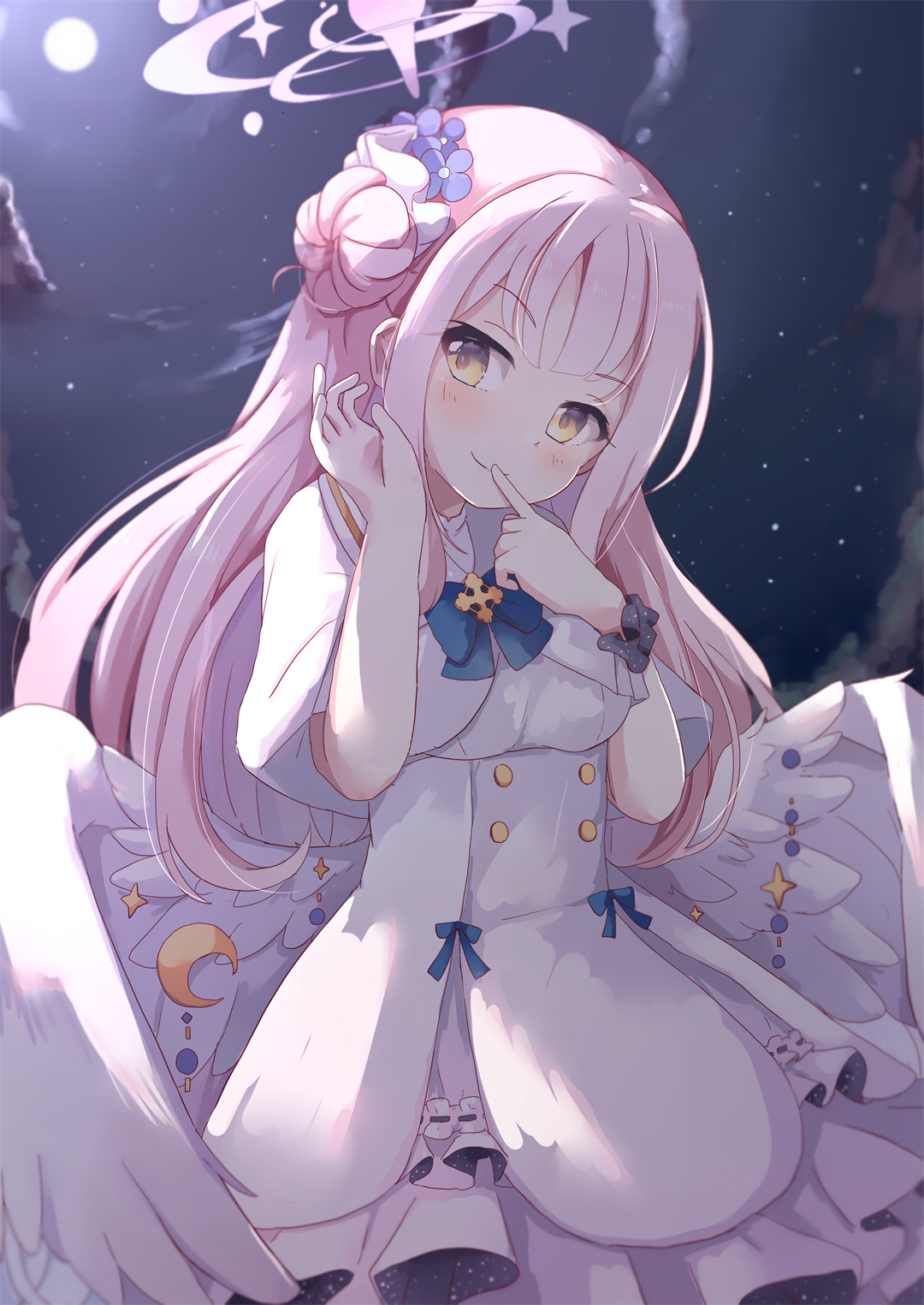 P站插画 美图 ブルーアーカイブ 碧蓝档案 女孩子 女高中生@捺 P站美图-第1张