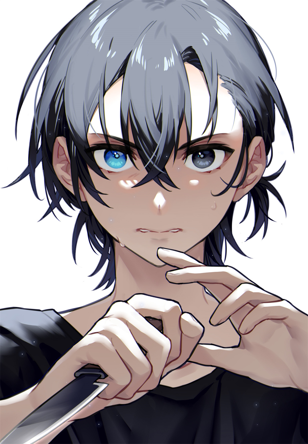 【插画美图】神秘魅力♡ - 异色瞳男子插画特辑 - P站美图-第7张