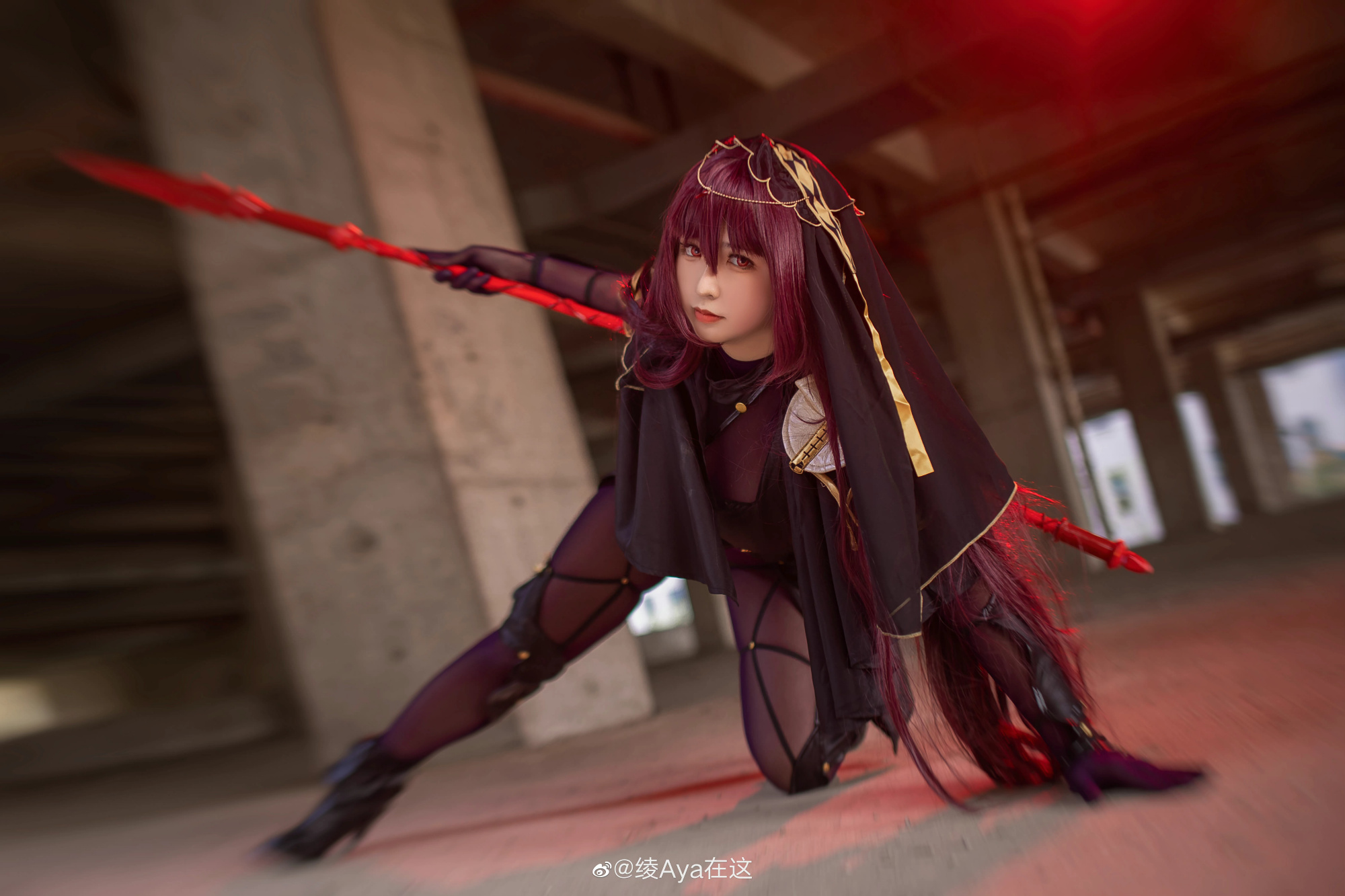 【COS】我是影之国的女王。异境、魔境之主。斯卡哈@绫Aya在这 COSPLAY-第6张