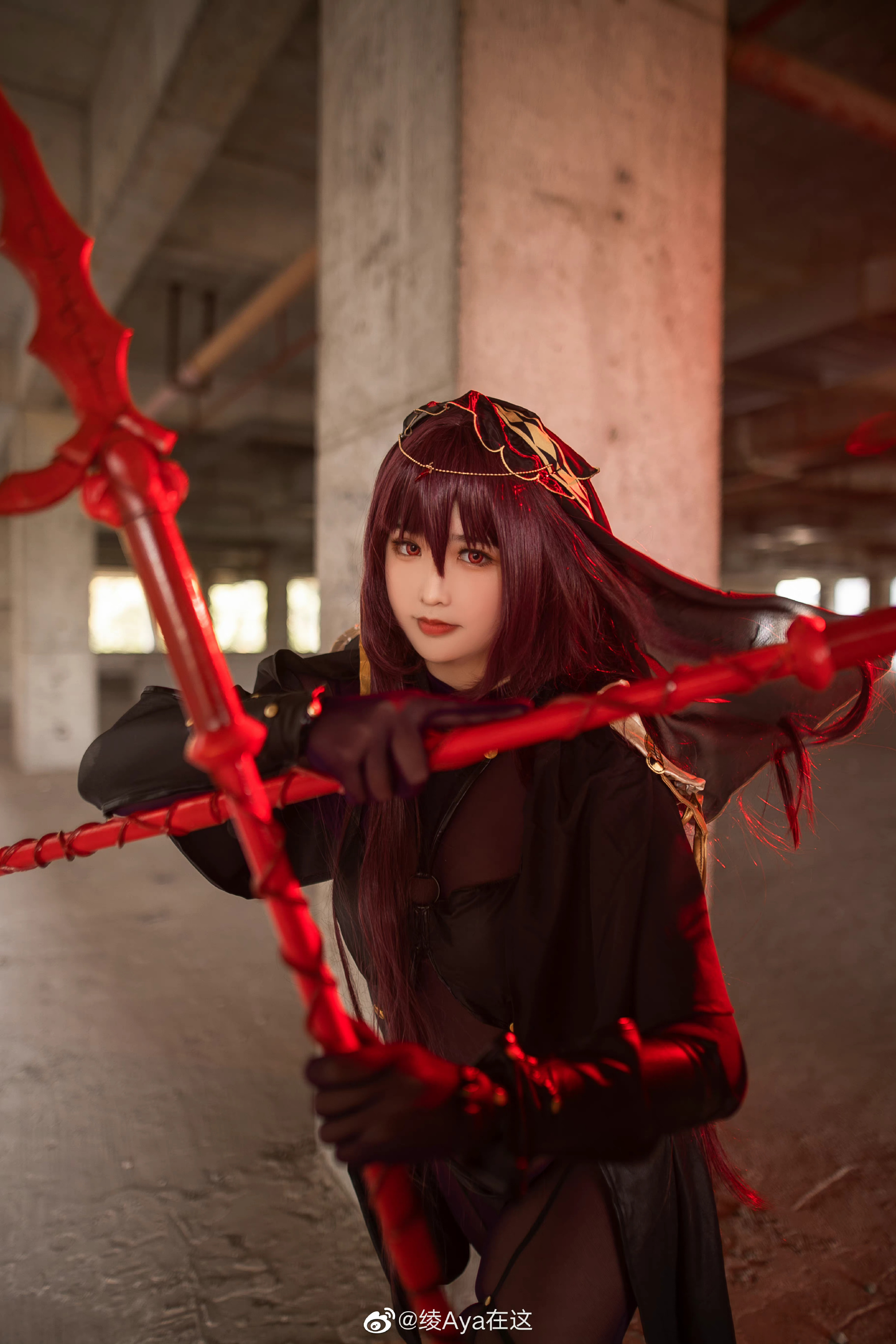 【COS】我是影之国的女王。异境、魔境之主。斯卡哈@绫Aya在这 COSPLAY-第11张