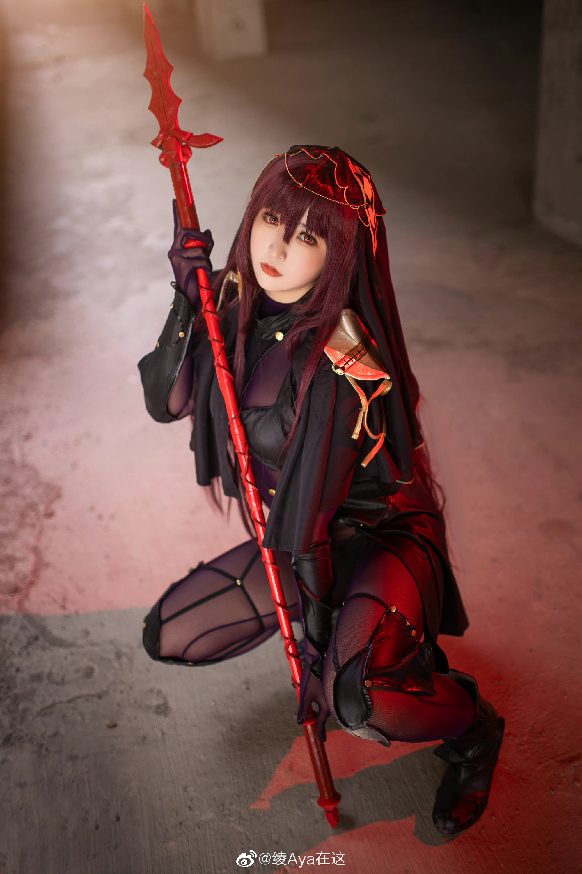 【COS】我是影之国的女王。异境、魔境之主。斯卡哈@绫Aya在这 COSPLAY-第12张