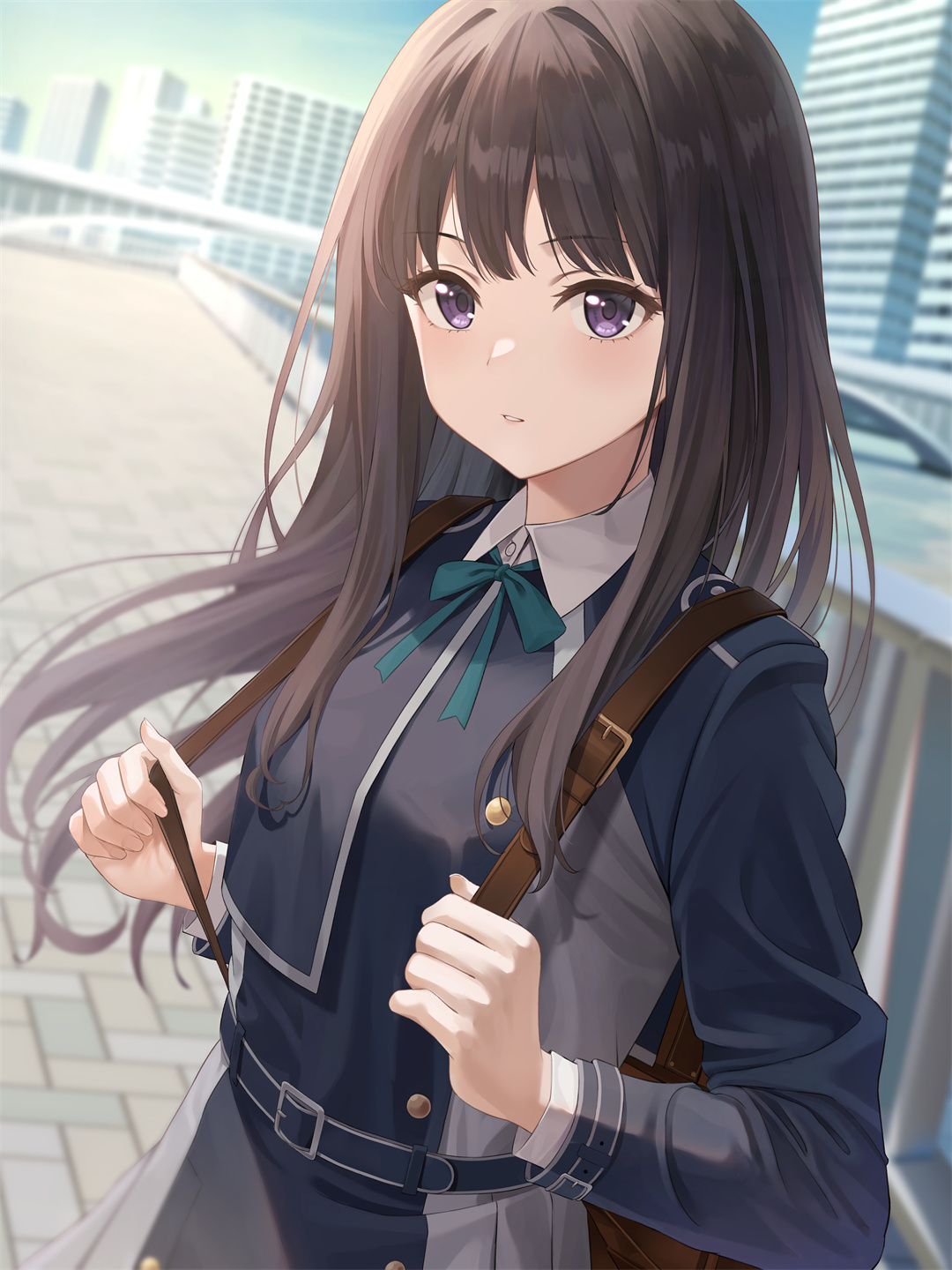 【插画美图】冷淡的泷奈和活泼的锦木千束你喜欢吗？《Lycoris Recoil》动漫同人插画推荐 P站美图-第1张