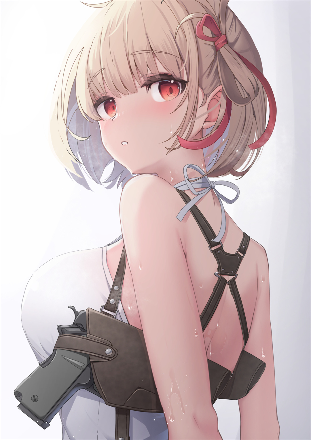 【插画美图】冷淡的泷奈和活泼的锦木千束你喜欢吗？《Lycoris Recoil》动漫同人插画推荐 P站美图-第10张