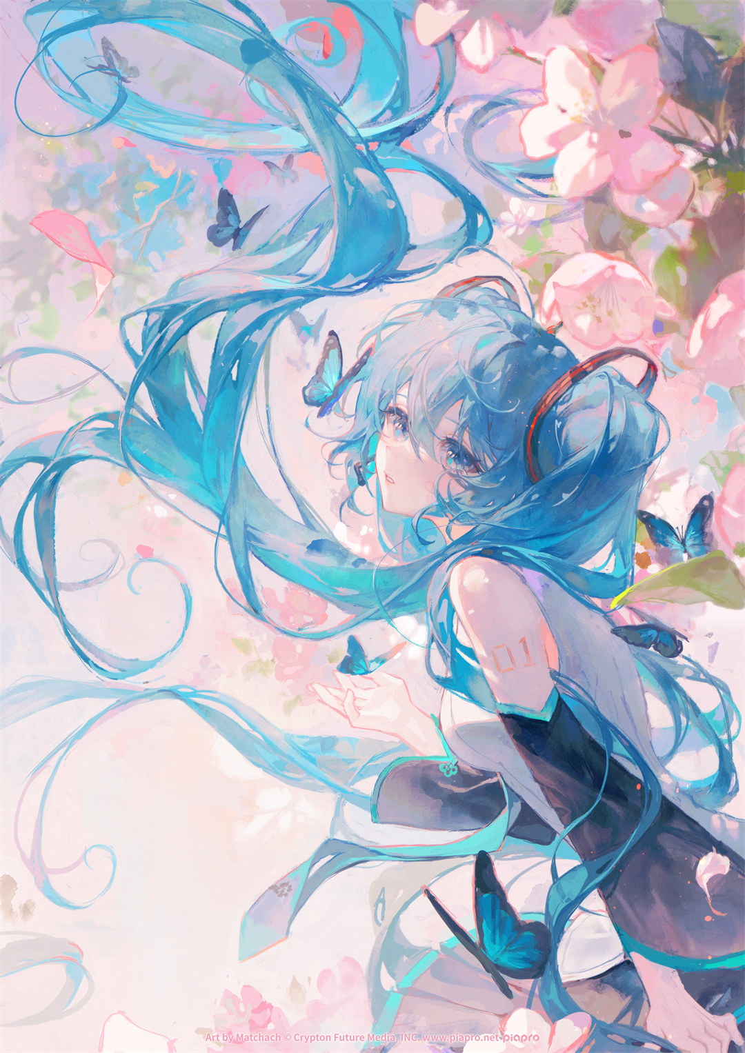 【插画美图】初音未来 碧蓝航线 艾尔登法环菈妮 中国插画师Matcha_ 插画作品推荐 P站画师-第14张
