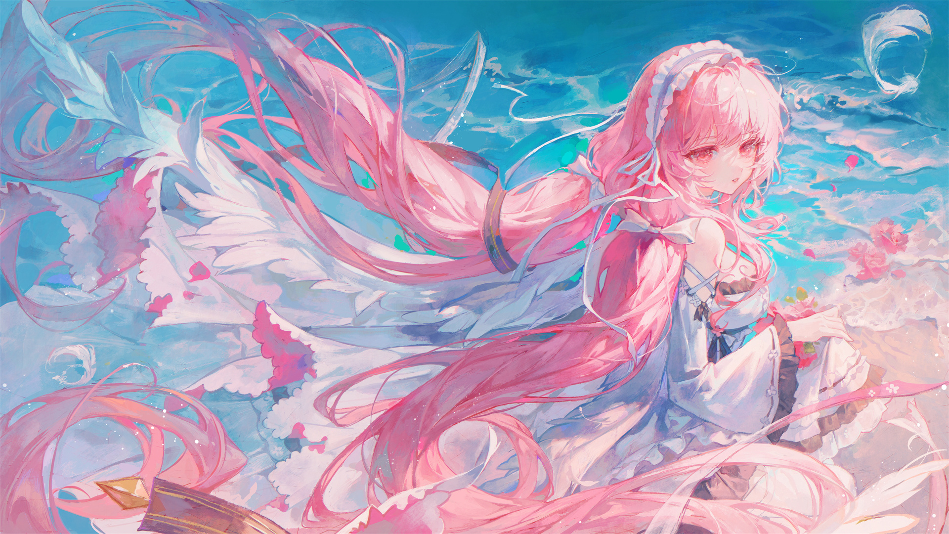 【插画美图】初音未来 碧蓝航线 艾尔登法环菈妮 中国插画师Matcha_ 插画作品推荐 P站画师-第16张