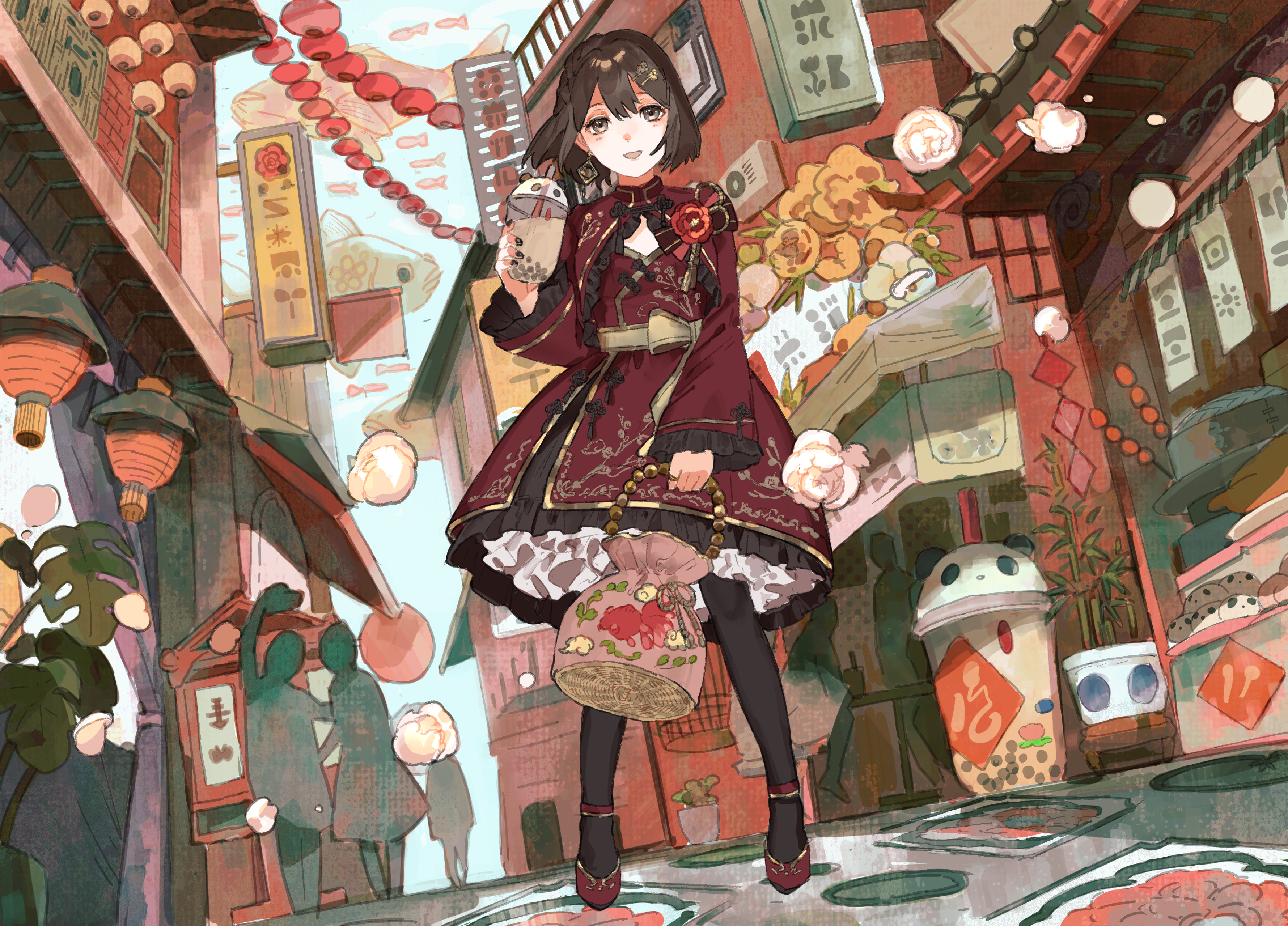 【插画美图】初音未来 赛马娘 荧穿着JK和你一起上学，今日插画推荐 P站美图-第2张
