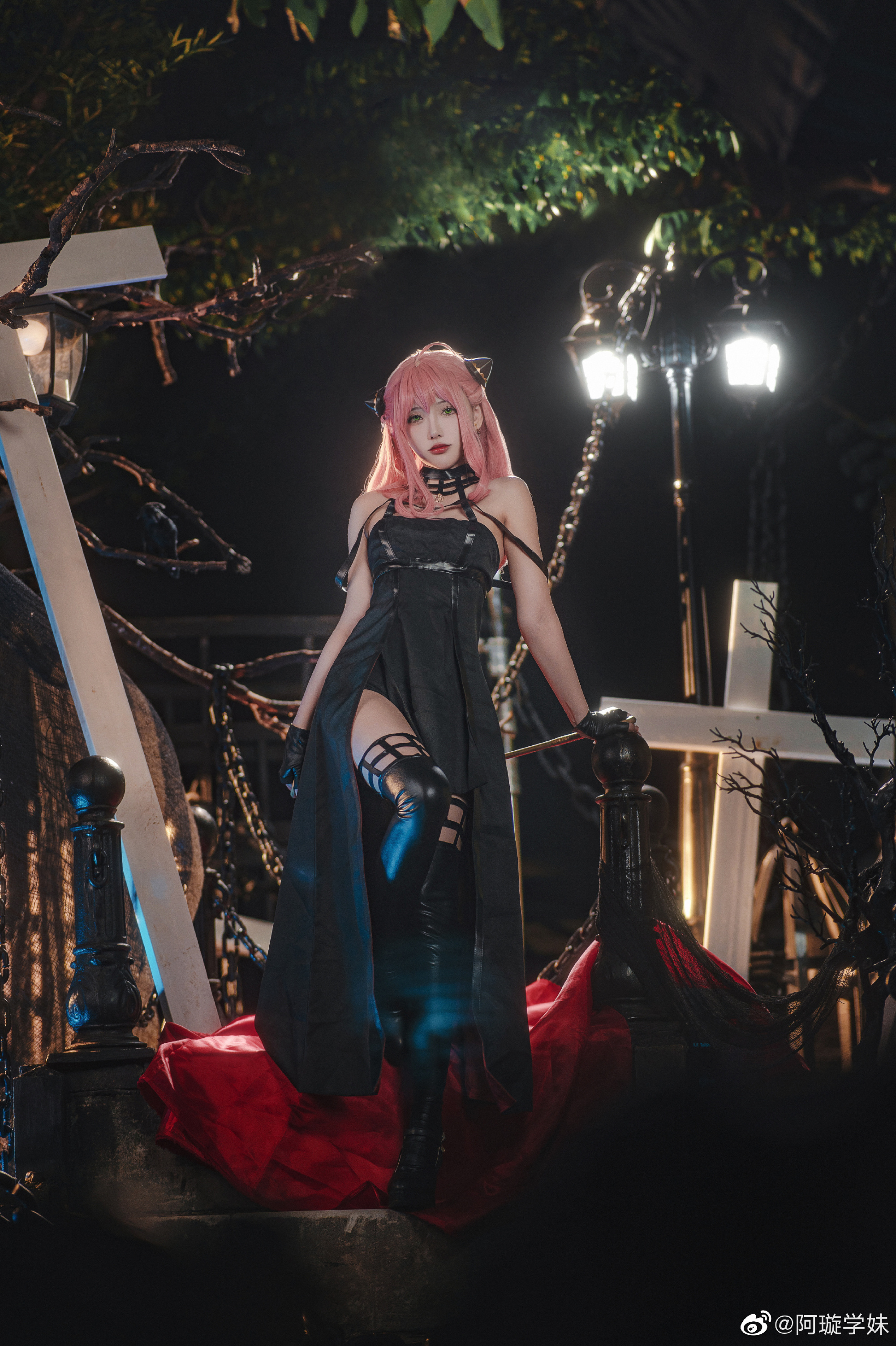 【COS】和我撒谎可是没有用的哦～ 间谍过家家 阿尼亚@阿璇学妹 COSPLAY-第4张
