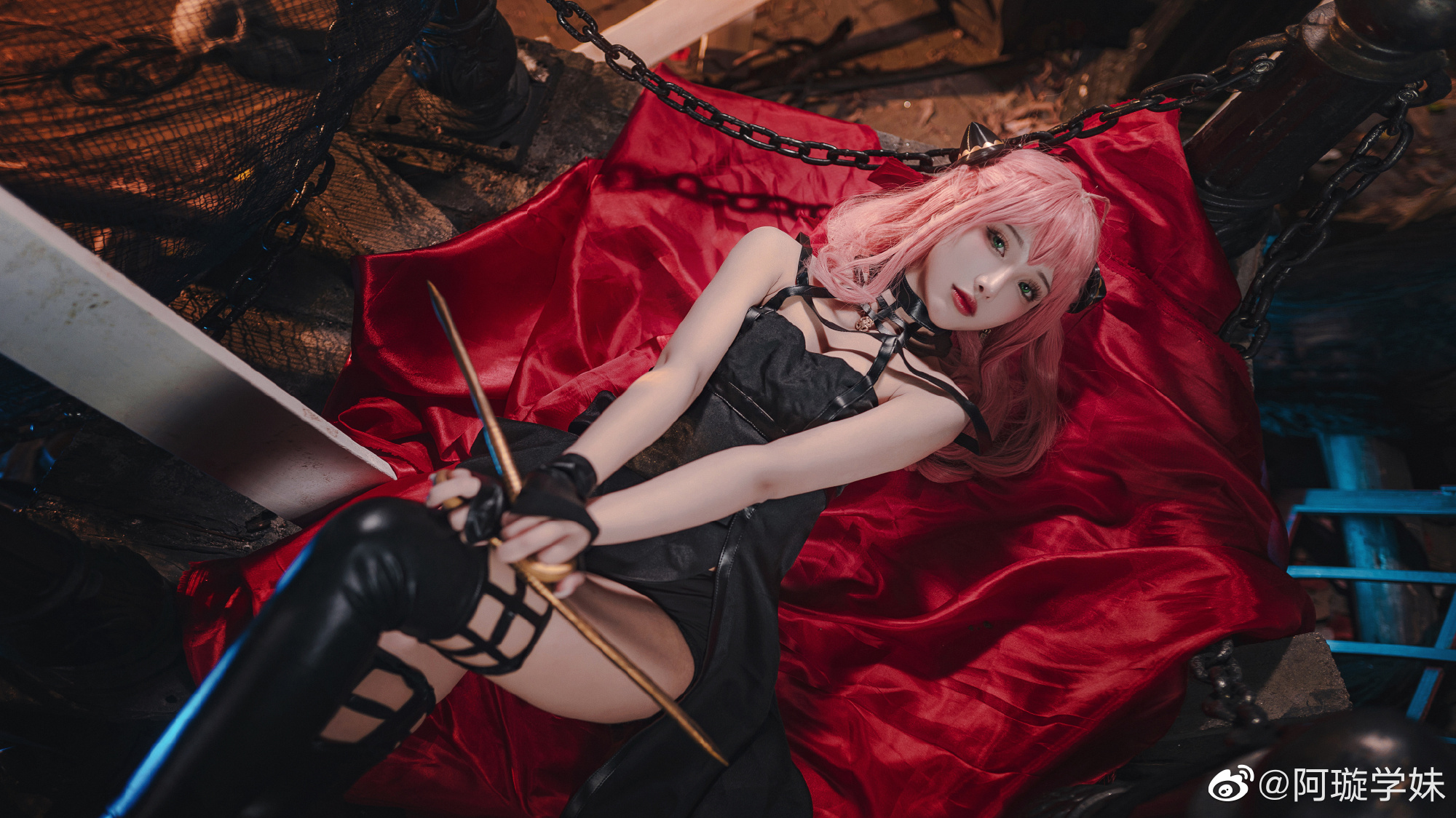 【COS】和我撒谎可是没有用的哦～ 间谍过家家 阿尼亚@阿璇学妹 COSPLAY-第5张