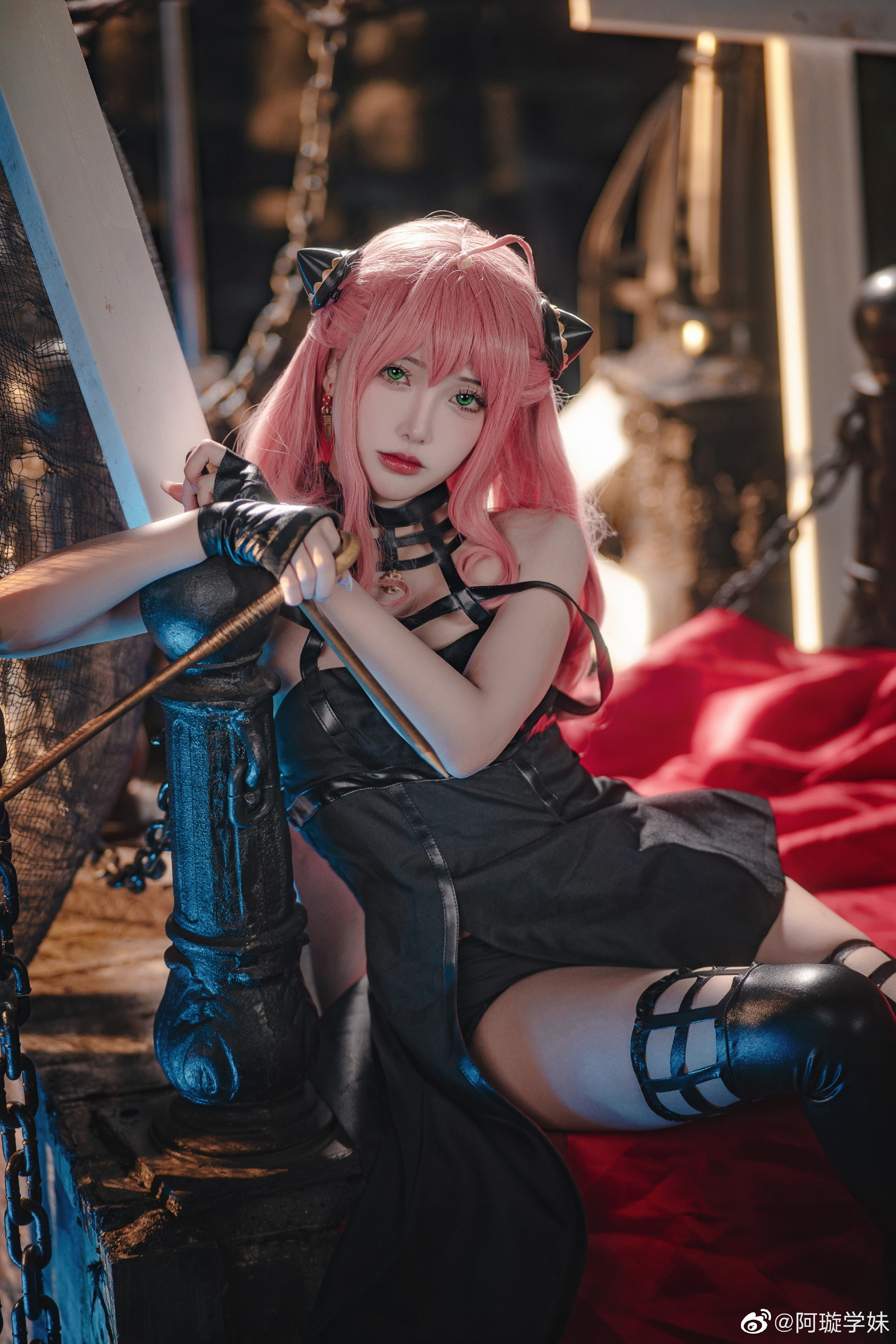 【COS】和我撒谎可是没有用的哦～ 间谍过家家 阿尼亚@阿璇学妹 COSPLAY-第7张
