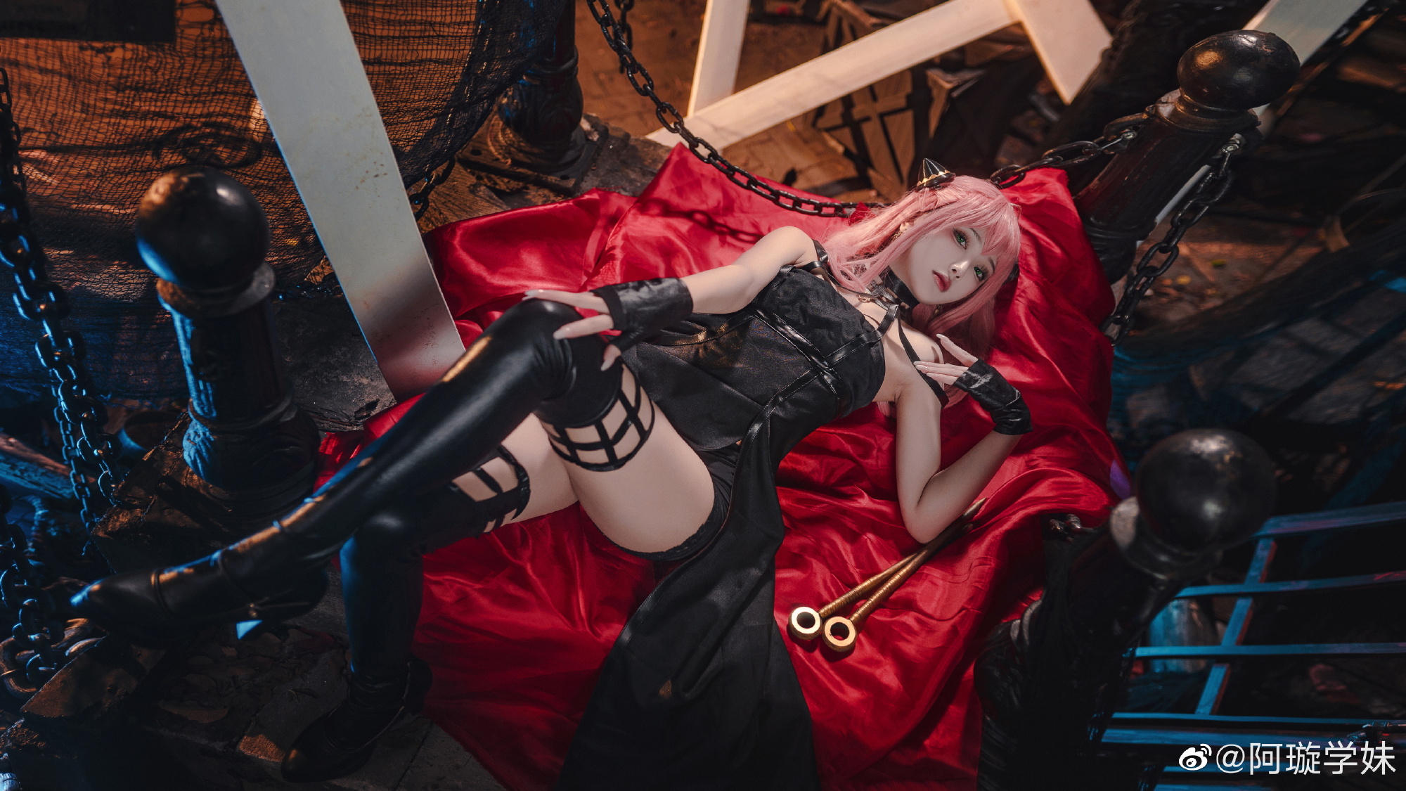 【COS】和我撒谎可是没有用的哦～ 间谍过家家 阿尼亚@阿璇学妹 COSPLAY-第12张