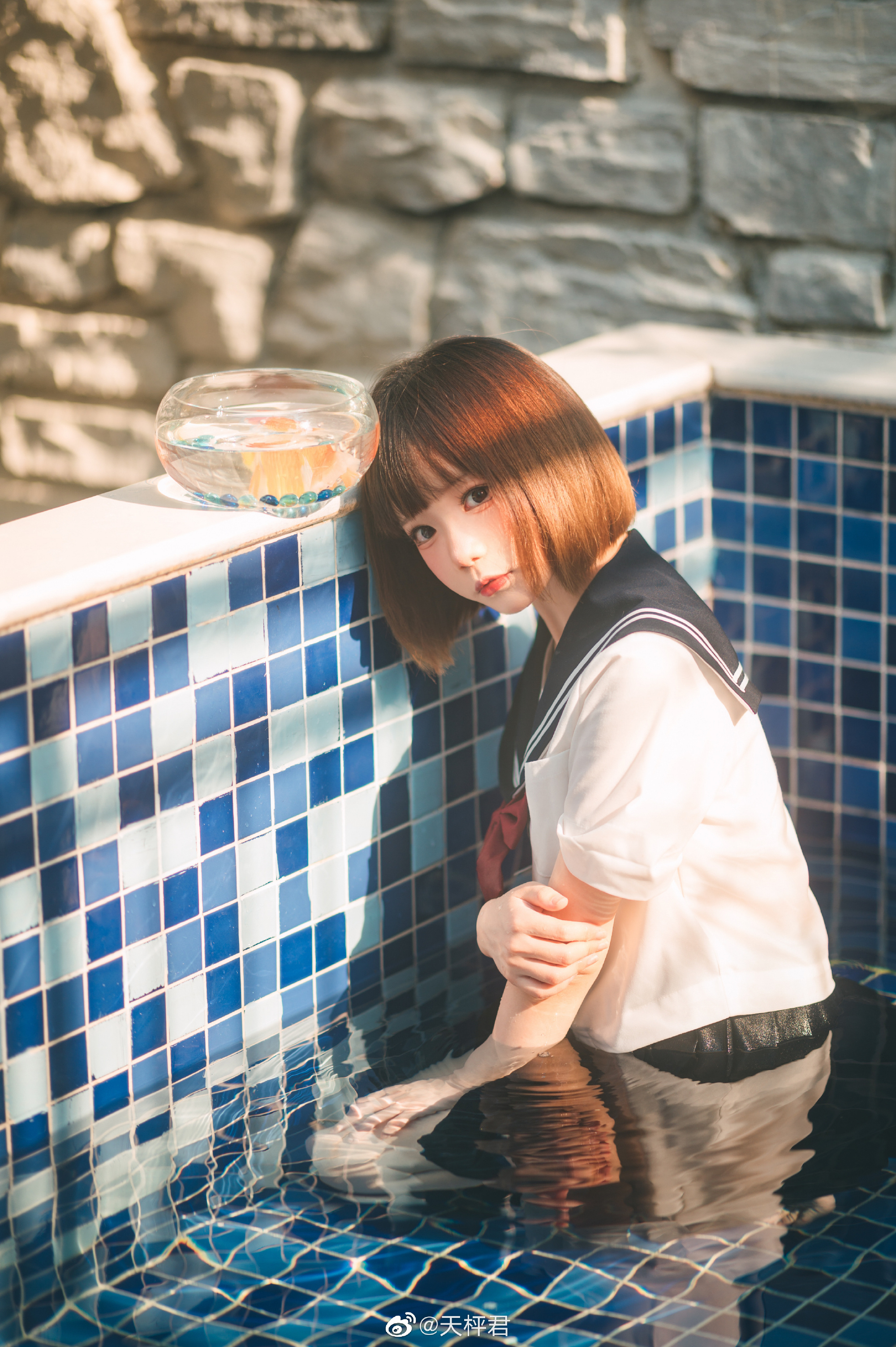 JK 你也想一起聆听夏季的蝉鸣吗？@铁打萌萌_moi JK-第3张