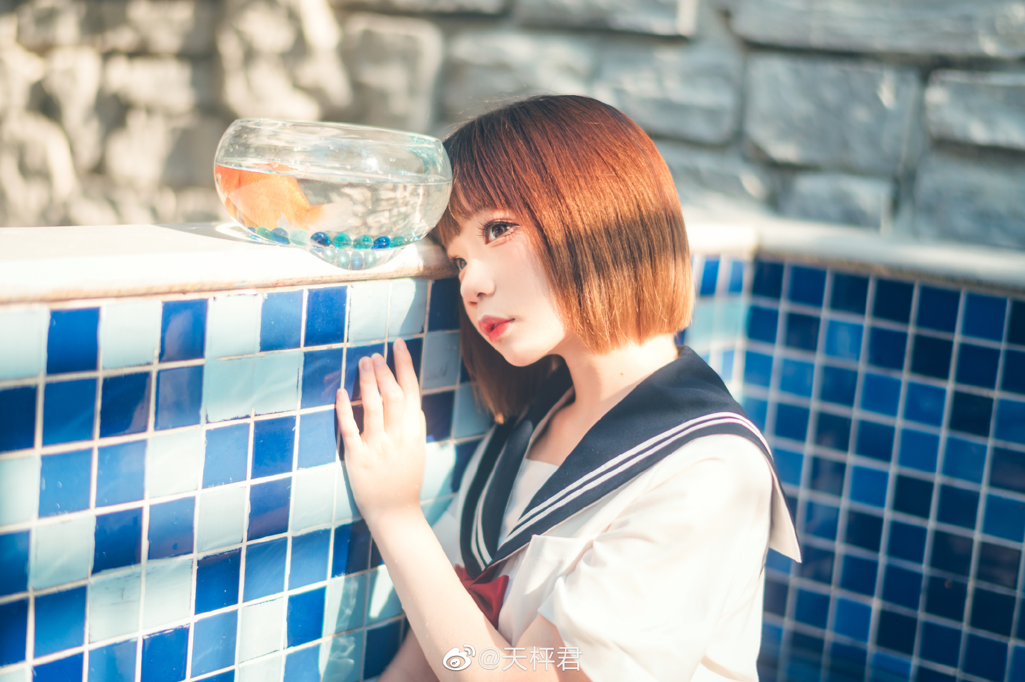 JK 你也想一起聆听夏季的蝉鸣吗？@铁打萌萌_moi JK-第5张