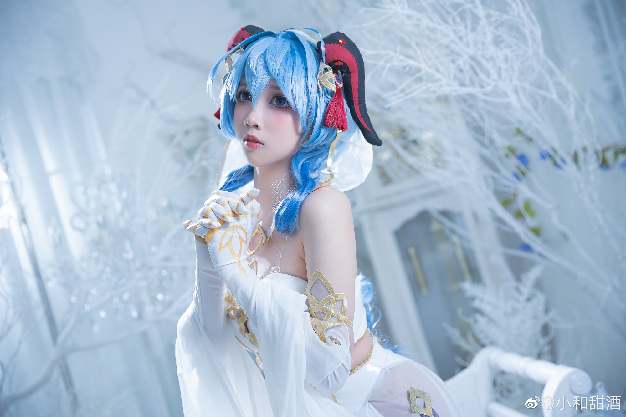 【COS】原神 -甘雨花嫁-@小和甜酒 COSPLAY-第5张
