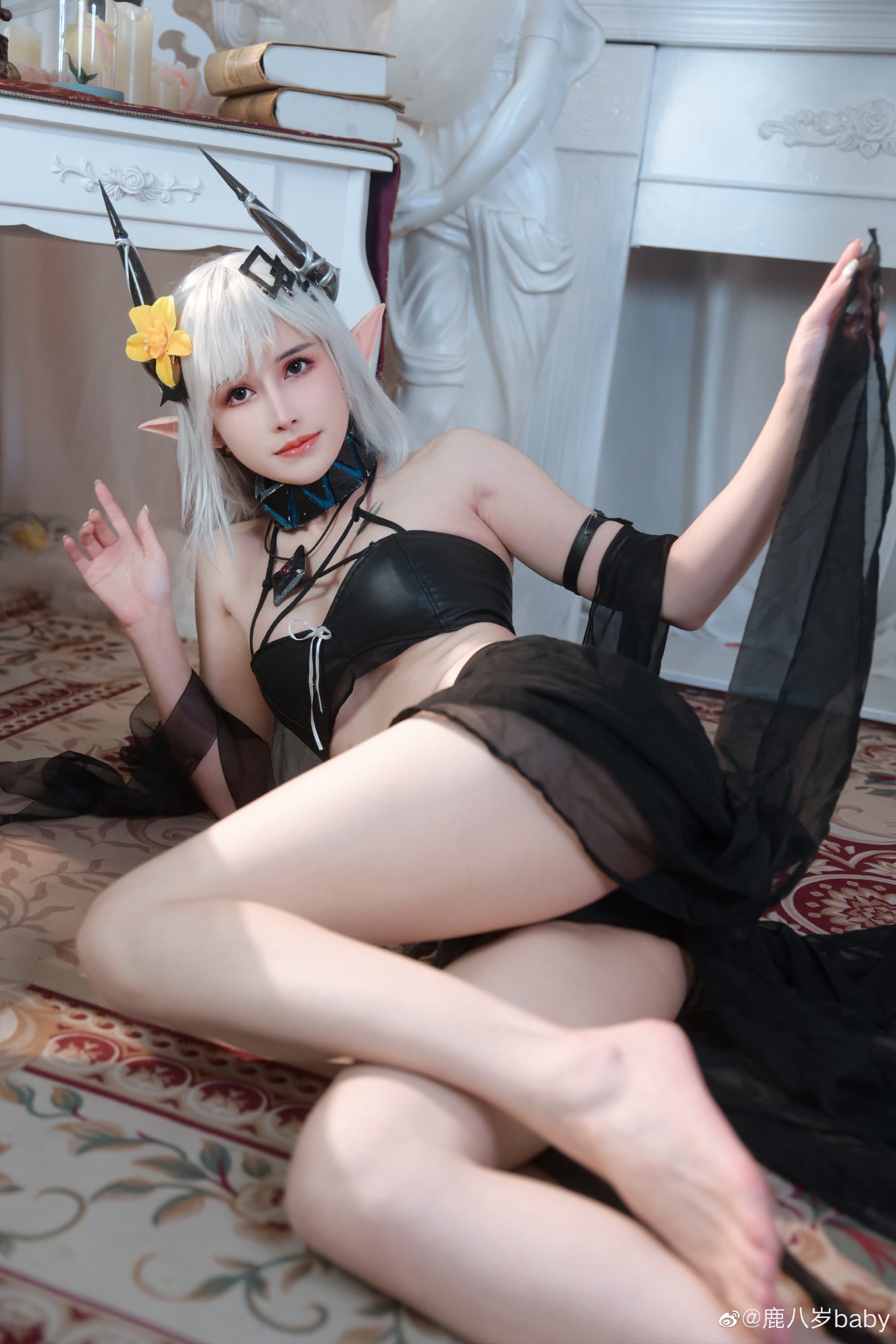 【COS】明日方舟 泥岩，我们一起去看海吧@鹿八岁baby COSPLAY-第2张