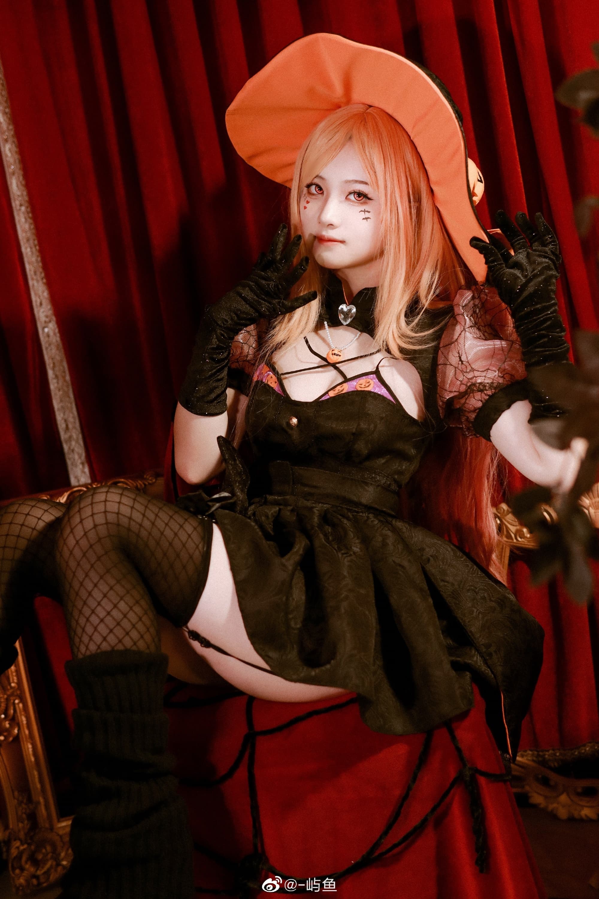 【COS】🎃五条君，和我一起过万圣吧！更衣人偶坠入爱河 喜多川海梦@-屿鱼 COSPLAY-第9张