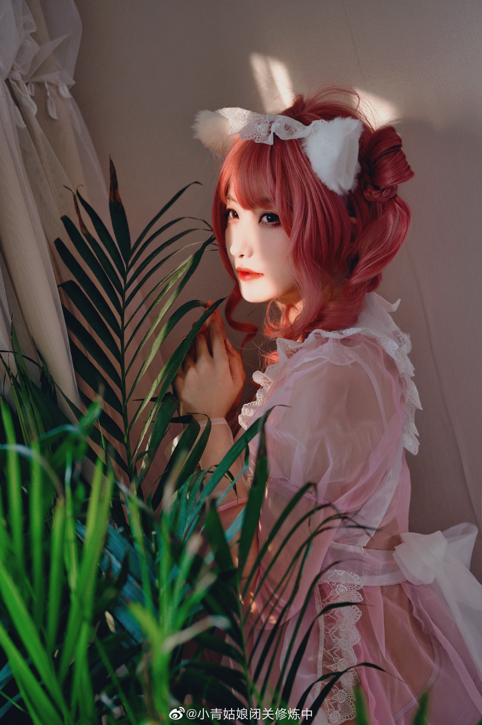 透明女仆终于出片啦。会被和谐几张我也不知道，随缘吧。@小青姑娘闭关修炼中 COSPLAY-第7张